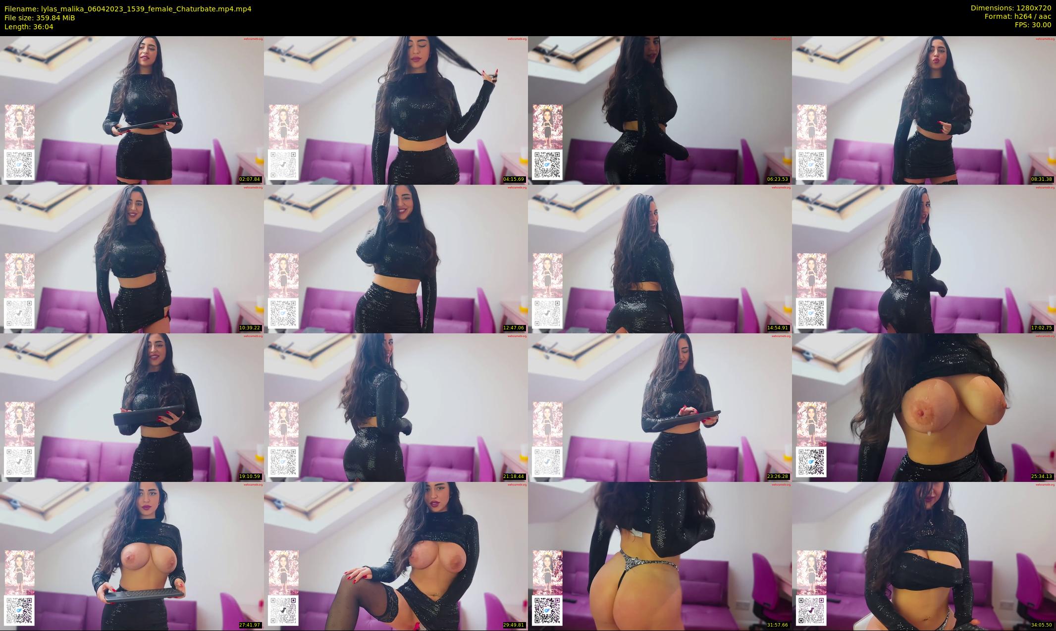 lylas_malika — 37 minute Chaturbate female cam show recording, 720p, Apr 6, 2023