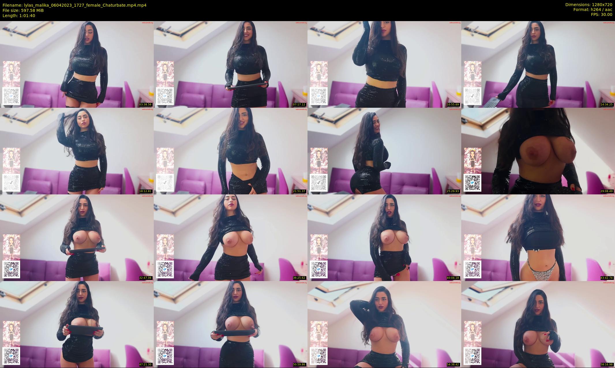 lylas_malika — 62 minute Chaturbate female cam show recording, 720p, Apr 6, 2023