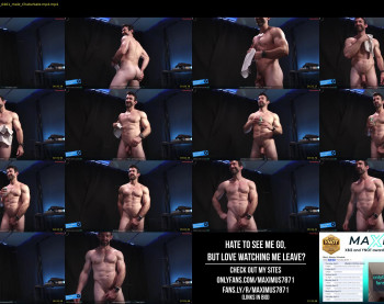 maximus_787 — 9 minute Chaturbate male cam show recording, 720p, Apr 7, 2023