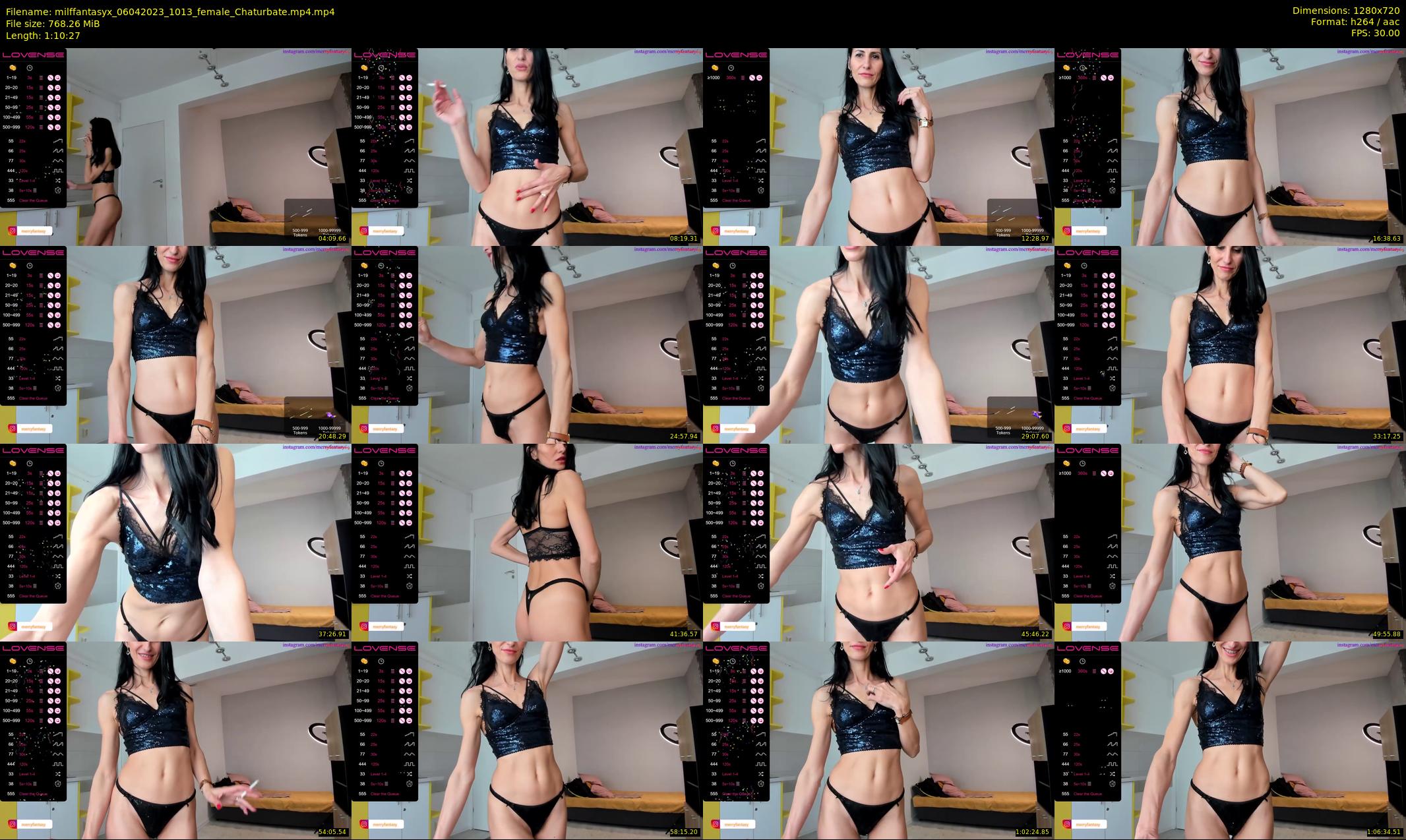 milffantasyx — 71 minute Chaturbate female cam show recording, 720p, Apr 6, 2023