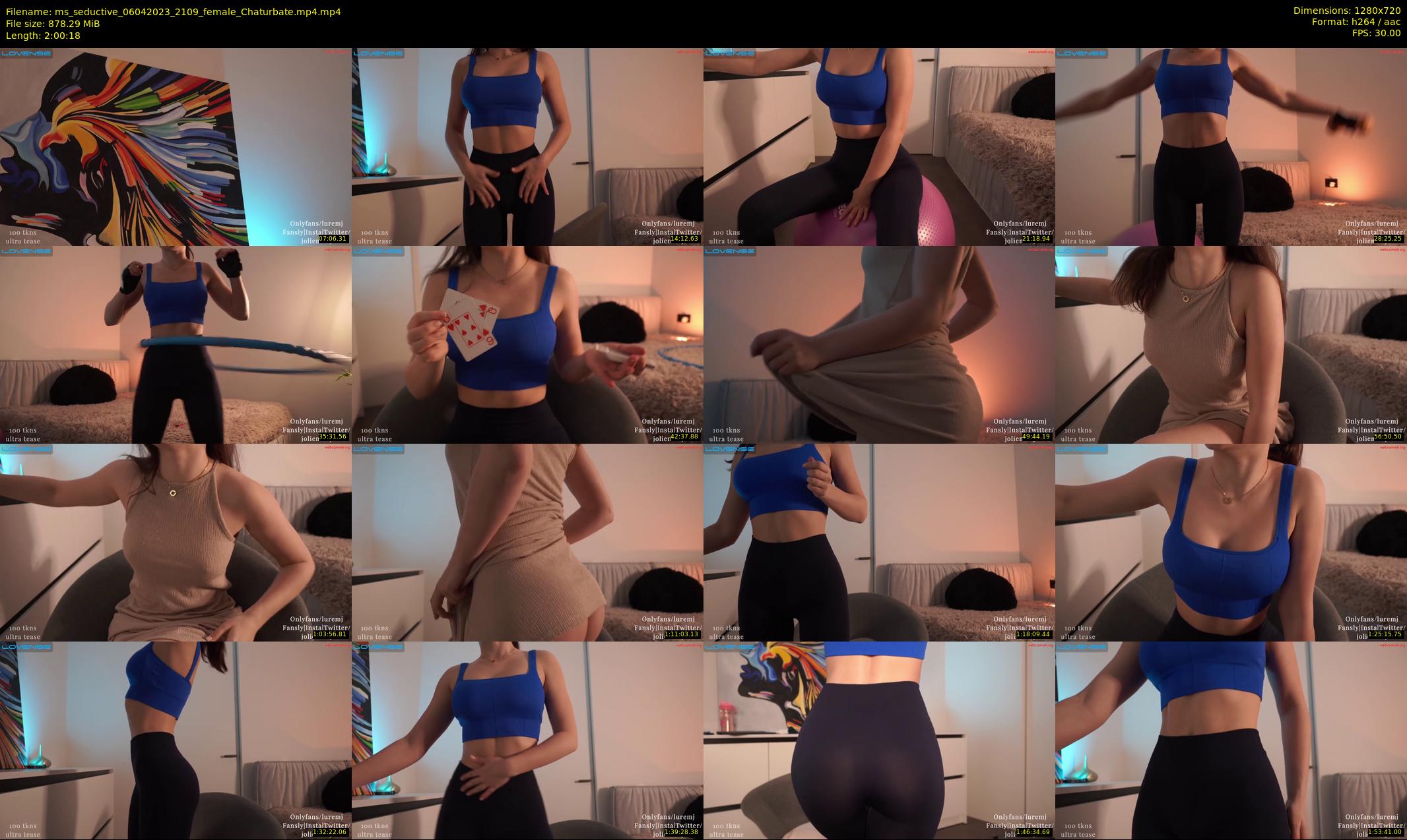 ms_seductive — 121 minute Chaturbate female cam show recording, 720p, Apr 6, 2023