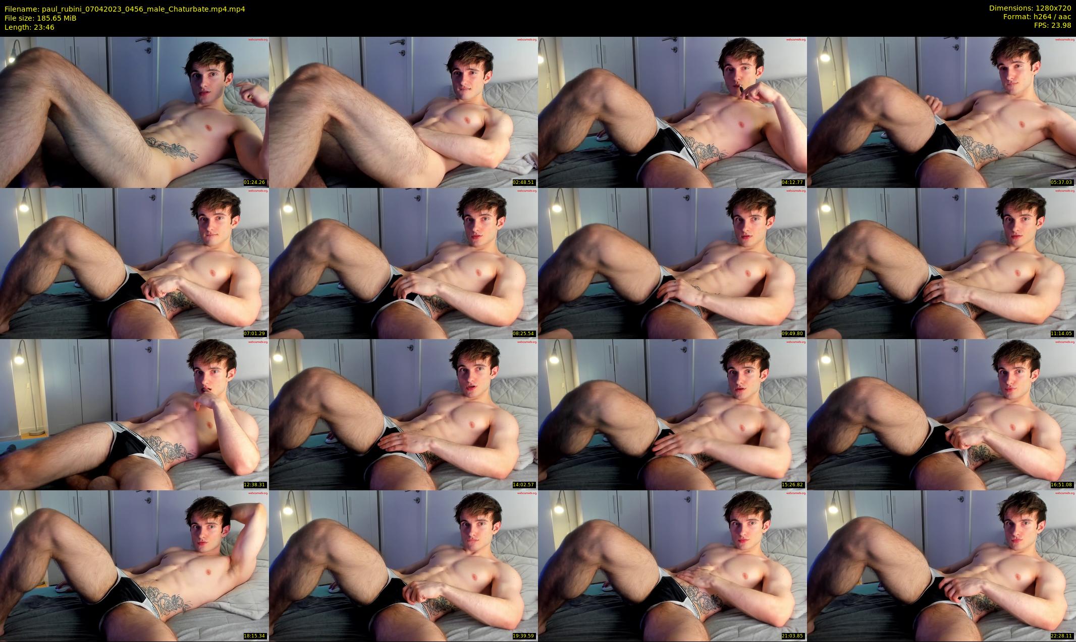 paul_rubini — 24 minute Chaturbate male cam show recording, 720p, Apr 7, 2023