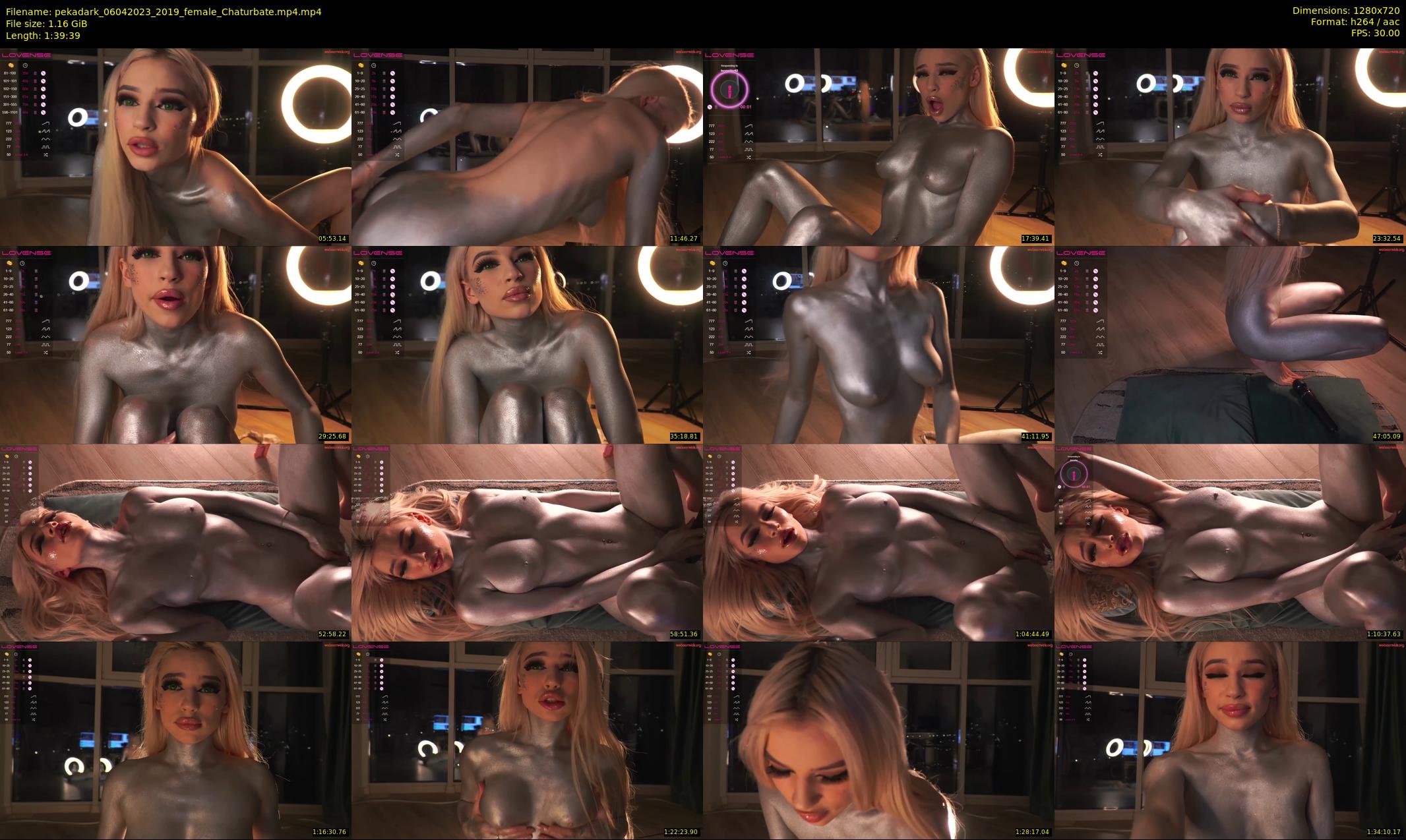 pekadark — 100 minute Chaturbate female cam show recording, 720p, Apr 6, 2023