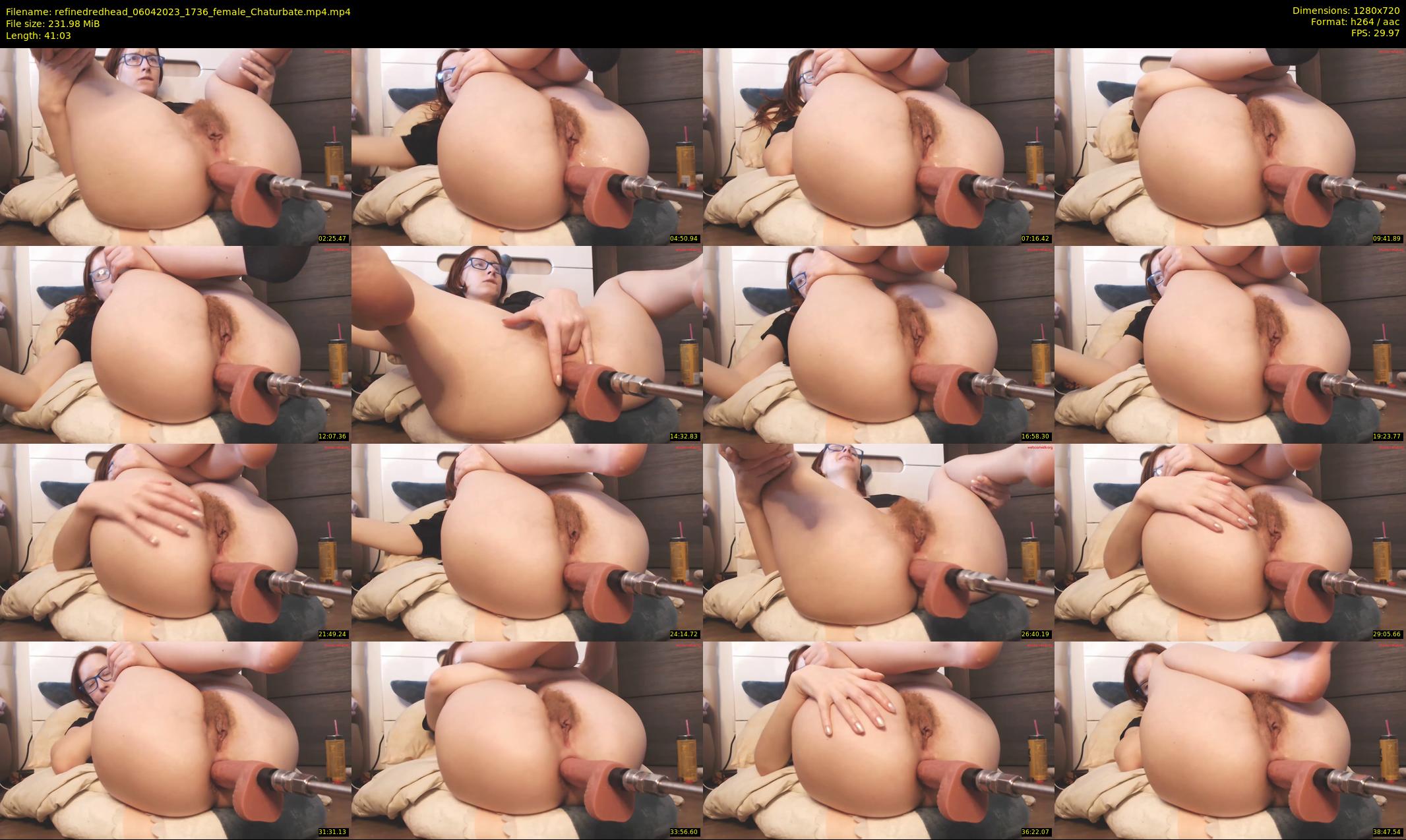 refinedredhead — 42 minute Chaturbate female cam show recording, 720p, Apr 6, 2023