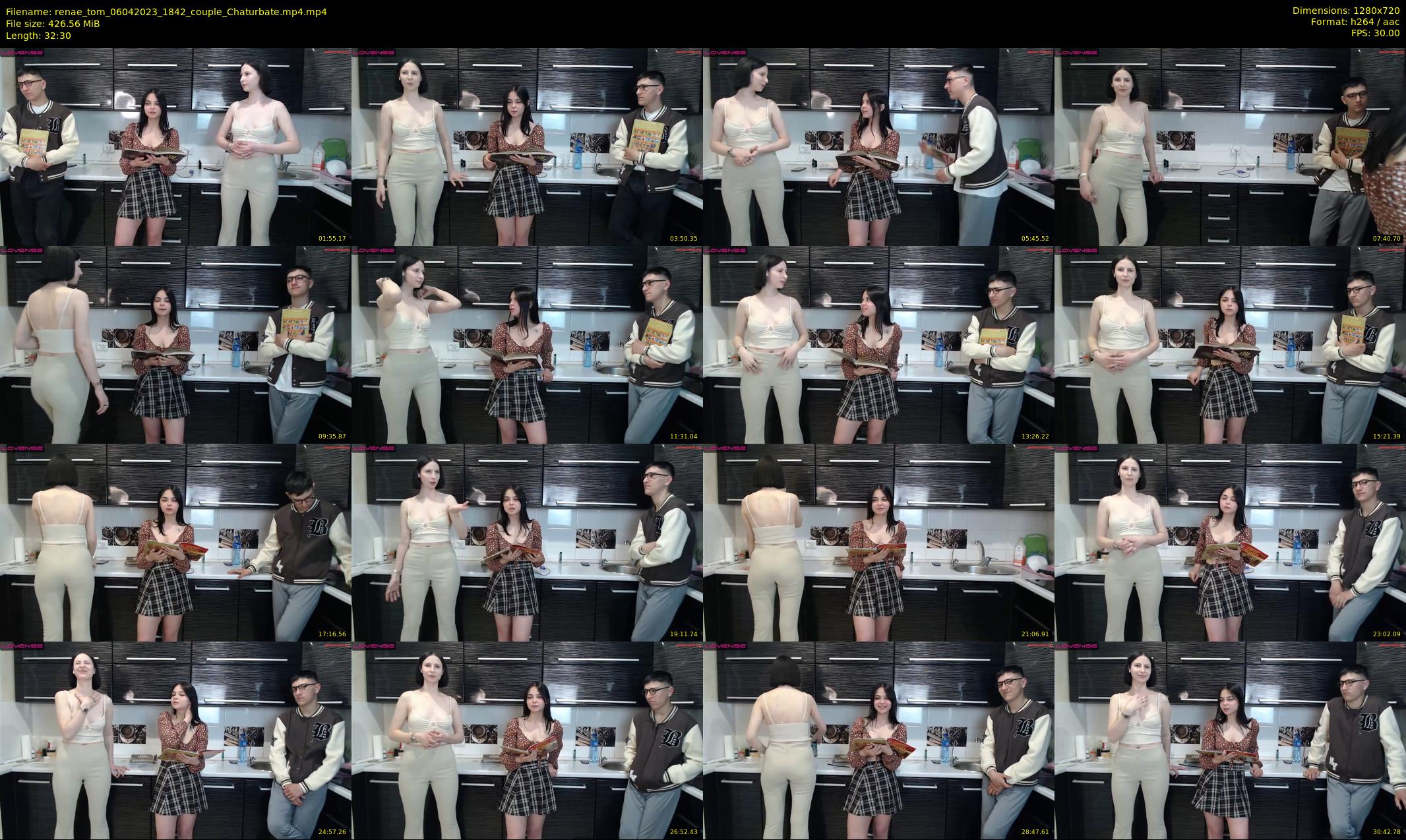 renae_tom — 33 minute Chaturbate couple cam show recording, 720p, Apr 6, 2023