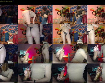 trioa — 22 minute Chaturbate couple cam show recording, 480p, Apr 6, 2023
