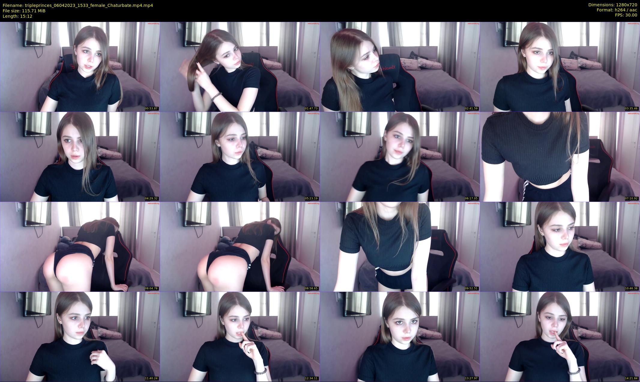 tripleprinces — 16 minute Chaturbate female cam show recording, 720p, Apr 6, 2023