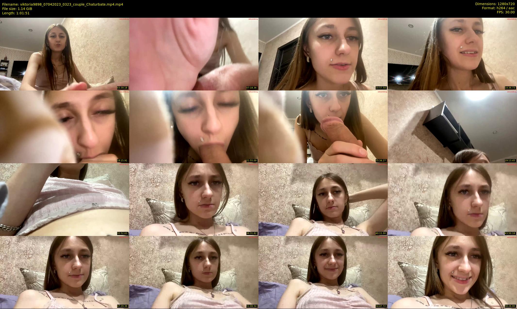 viktoria9898 — 62 minute Chaturbate couple cam show recording, 720p, Apr 7, 2023