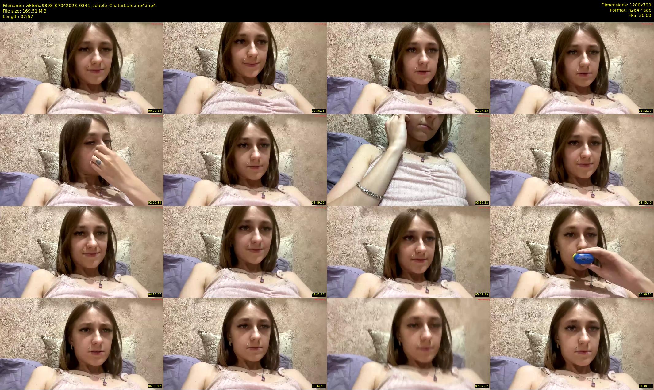 viktoria9898 — 8 minute Chaturbate couple cam show recording, 720p, Apr 7, 2023