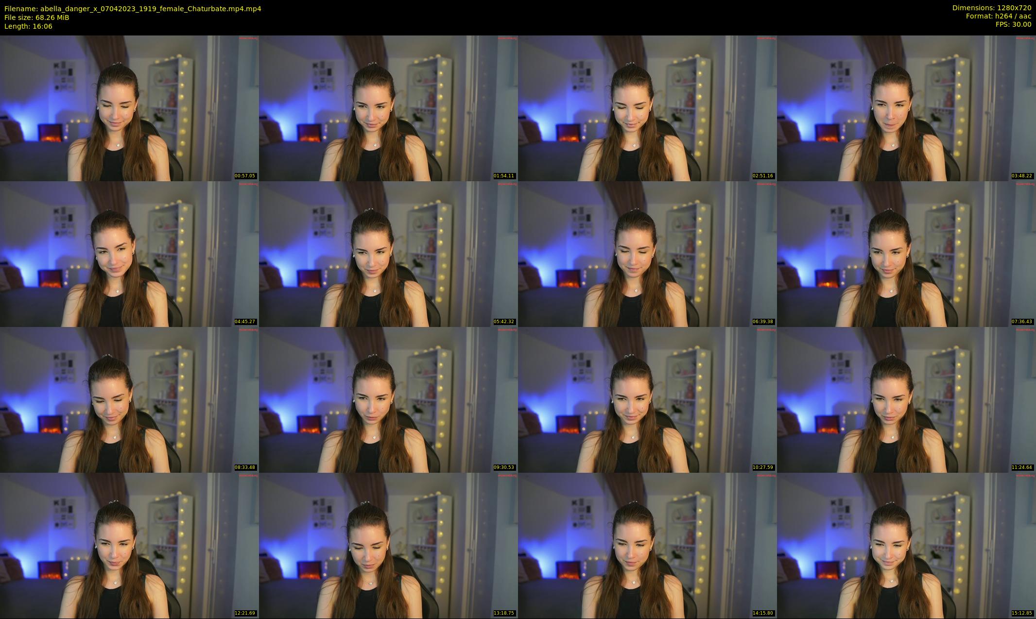 abella_danger_x — 17 minute Chaturbate female cam show recording, 720p, Apr 7, 2023