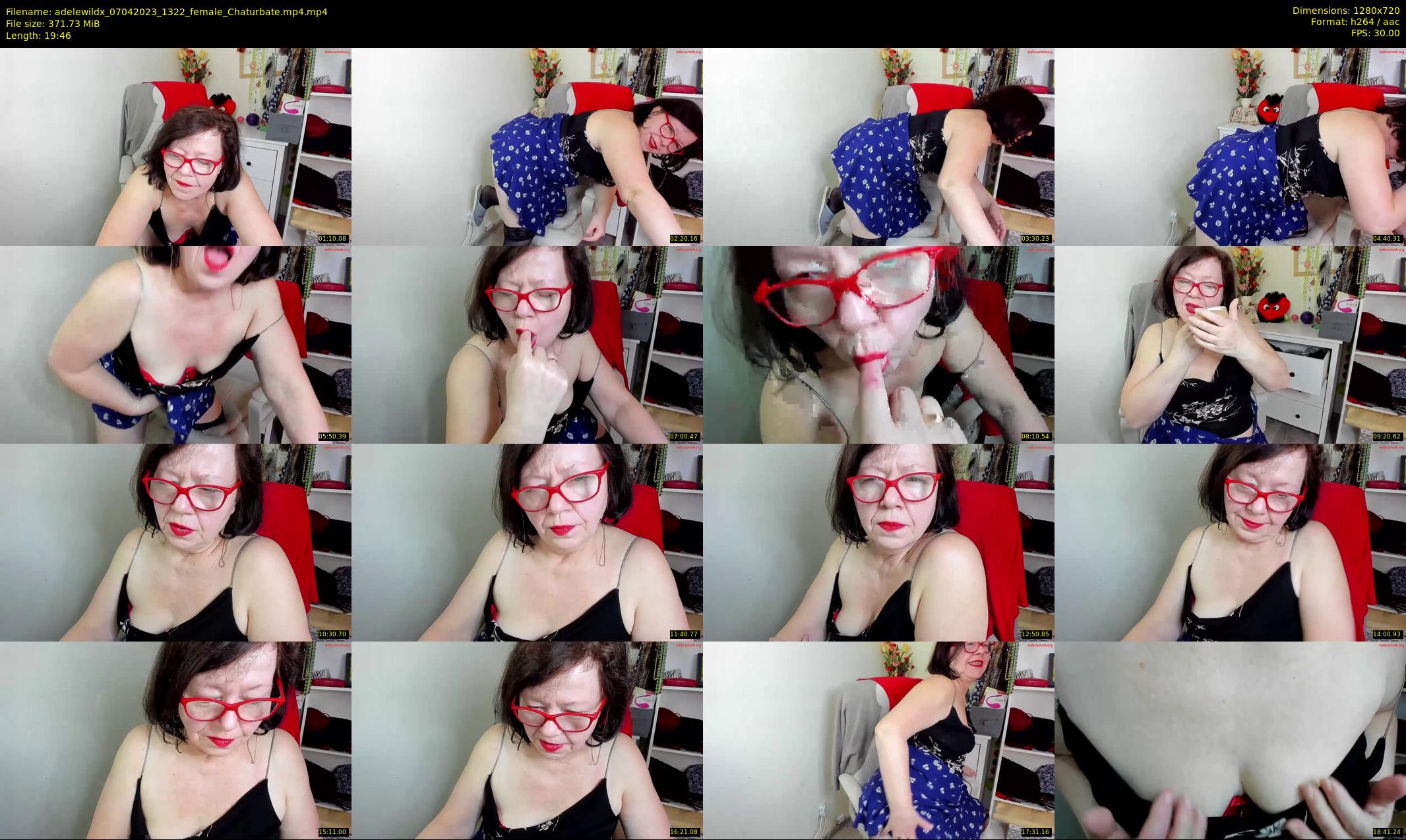 adelewildx — 20 minute Chaturbate female cam show recording, 720p, Apr 7, 2023