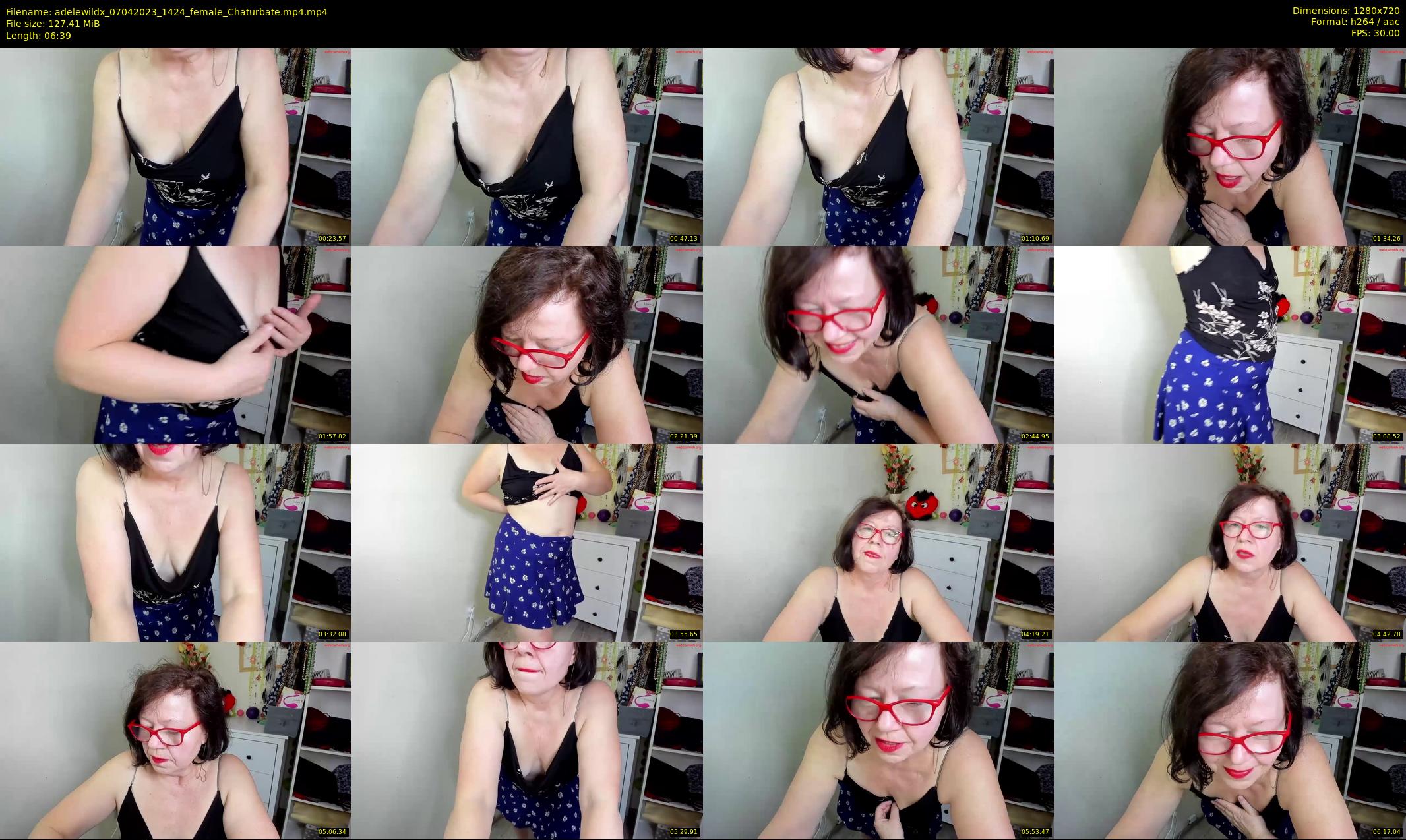 adelewildx — 7 minute Chaturbate female cam show recording, 720p, Apr 7, 2023