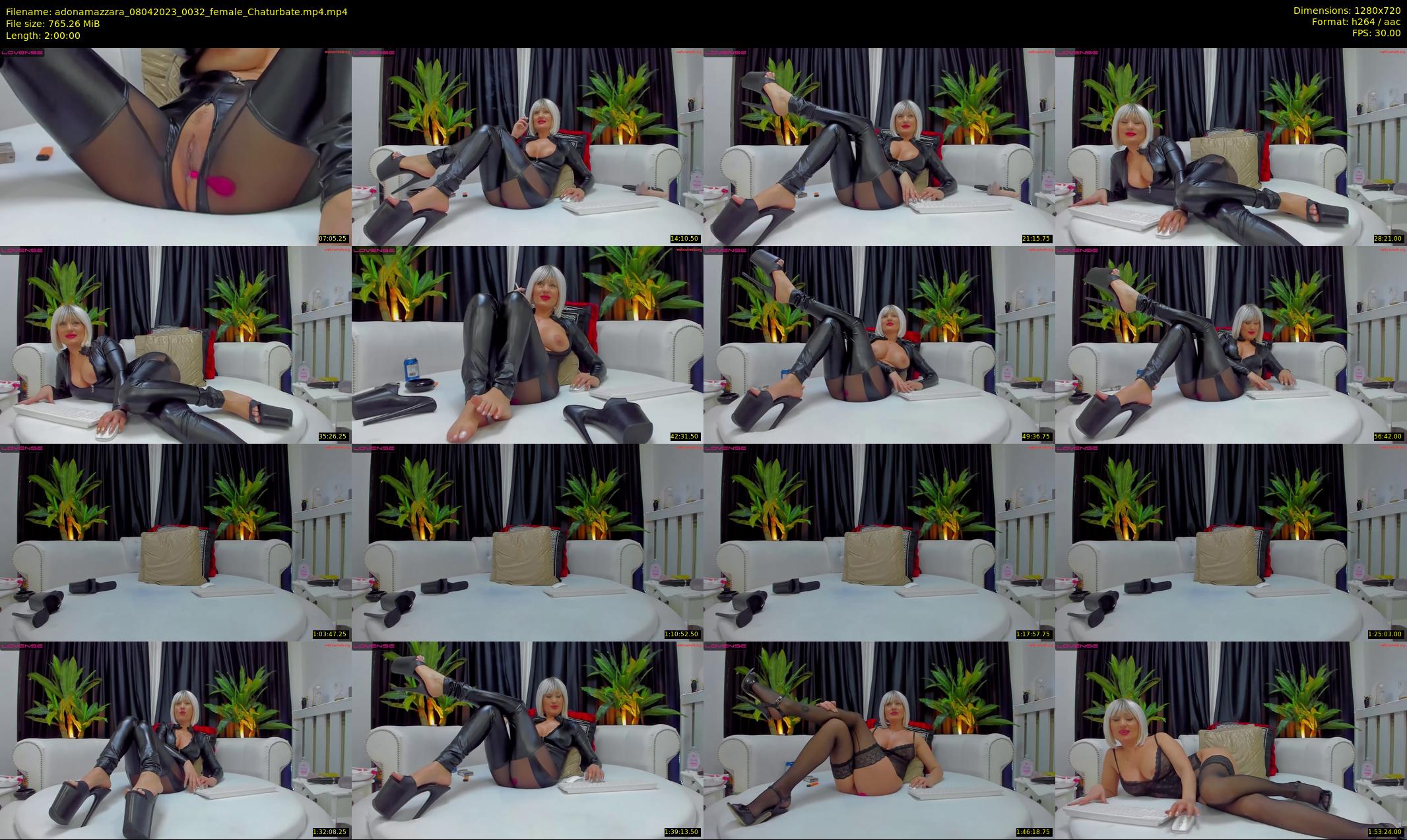 adonamazzara — 120 minute Chaturbate female cam show recording, 720p, Apr 8, 2023