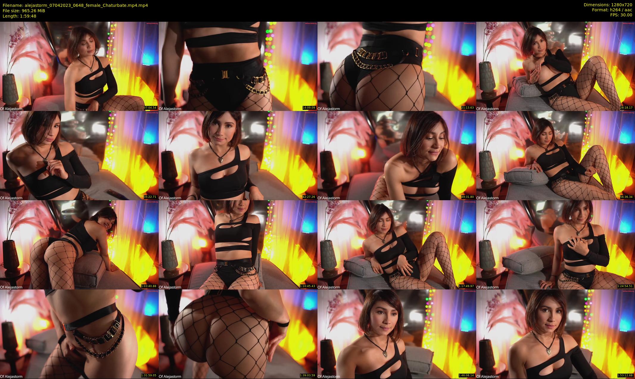 alejastorm — 120 minute Chaturbate female cam show recording, 720p, Apr 7, 2023