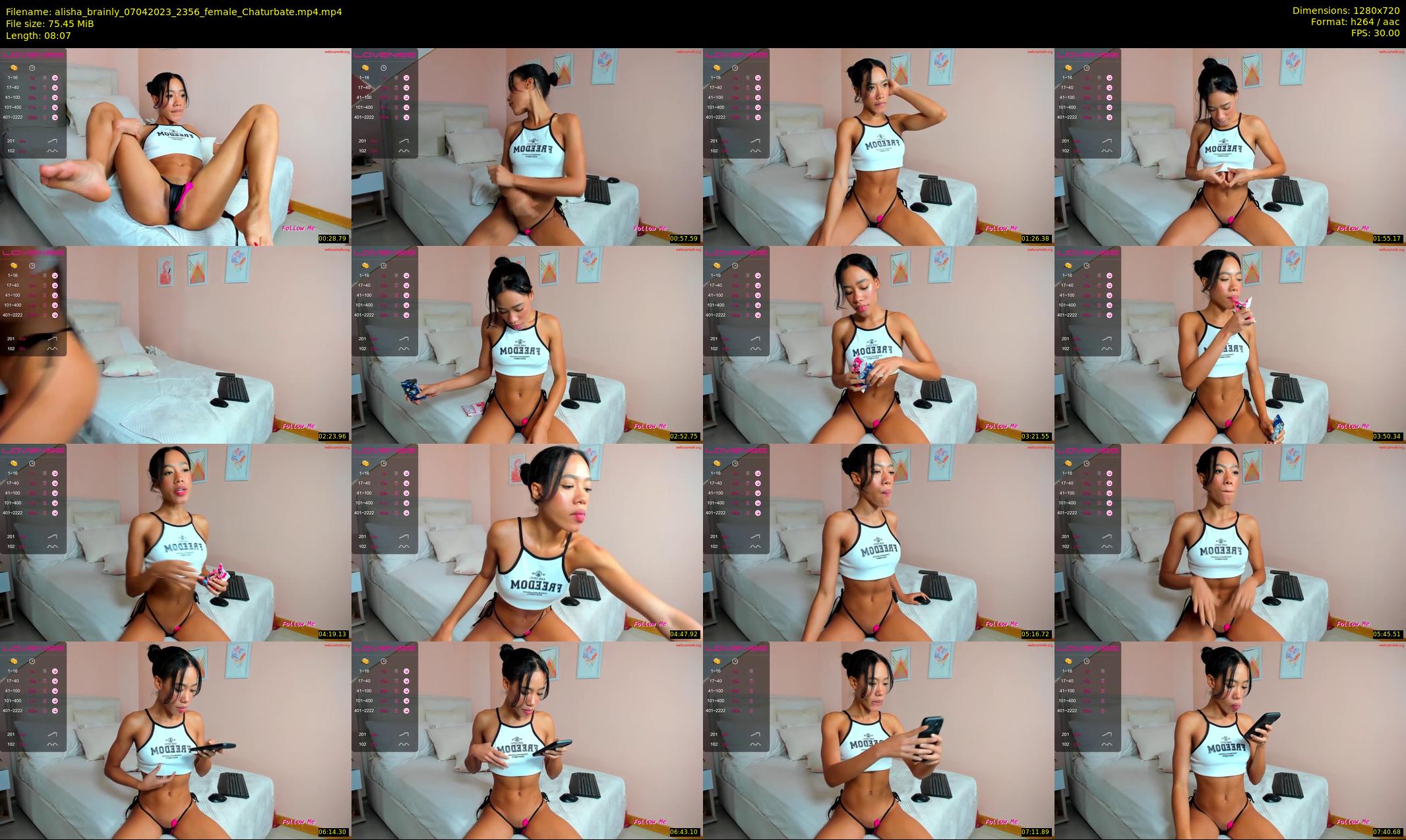 alisha_brainly — 9 minute Chaturbate female cam show recording, 720p, Apr 7, 2023