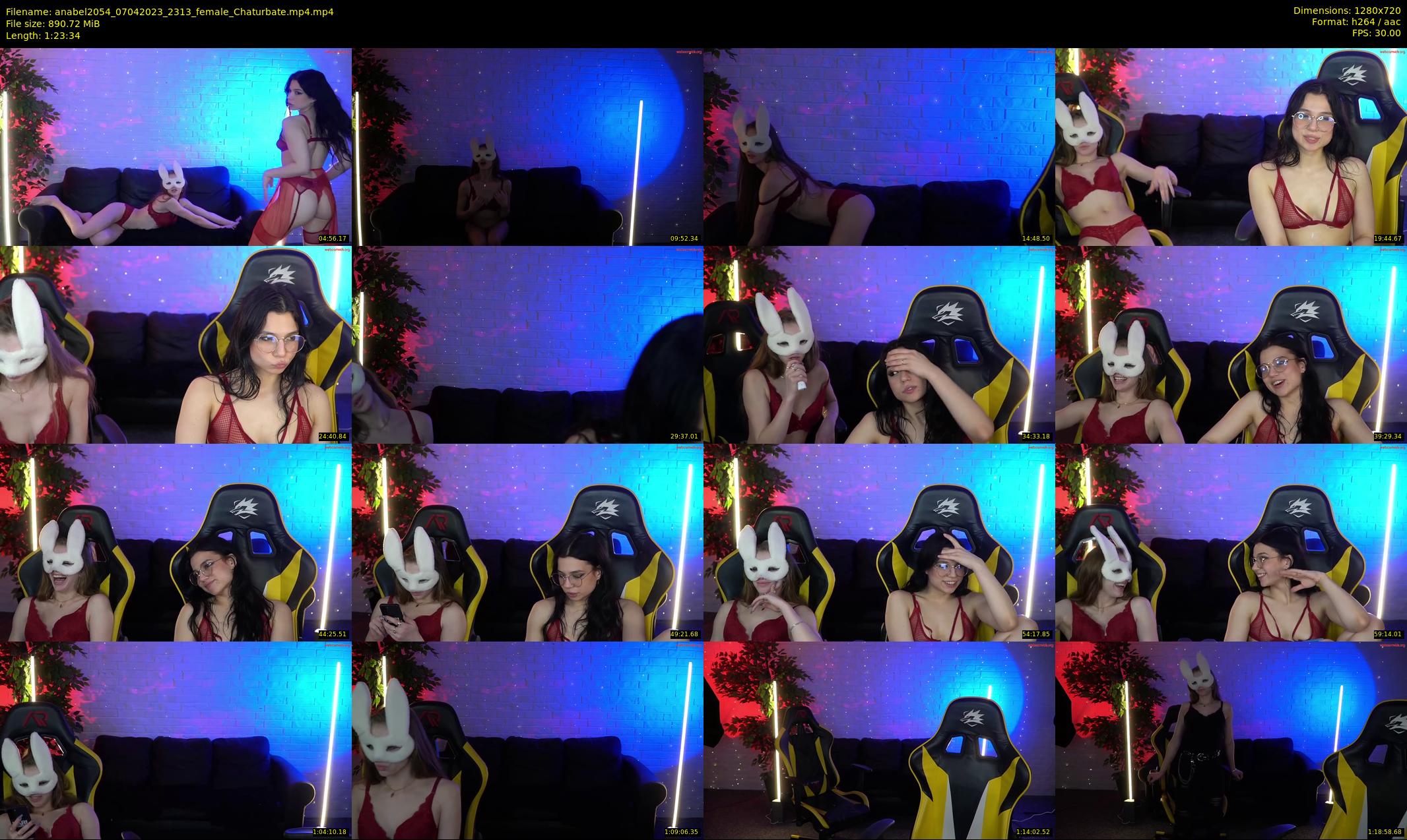 anabel2054 — 84 minute Chaturbate female cam show recording, 720p, Apr 7, 2023