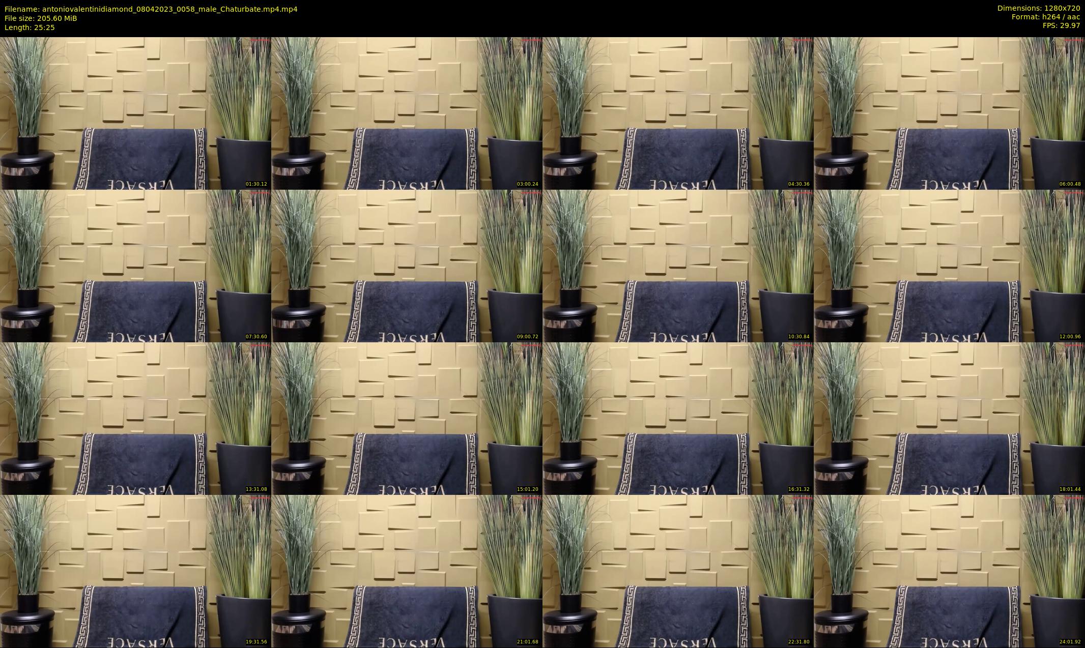 antoniovalentinidiamond — 26 minute Chaturbate male cam show recording, 720p, Apr 8, 2023
