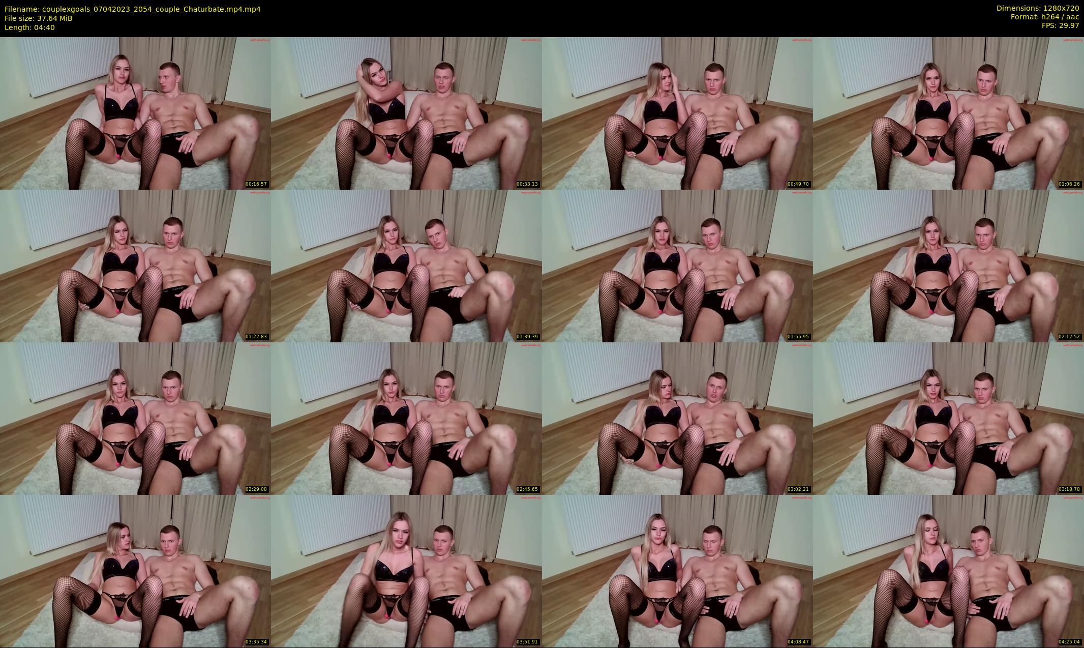couplexgoals — 5 minute Chaturbate couple cam show recording, 720p, Apr 7, 2023