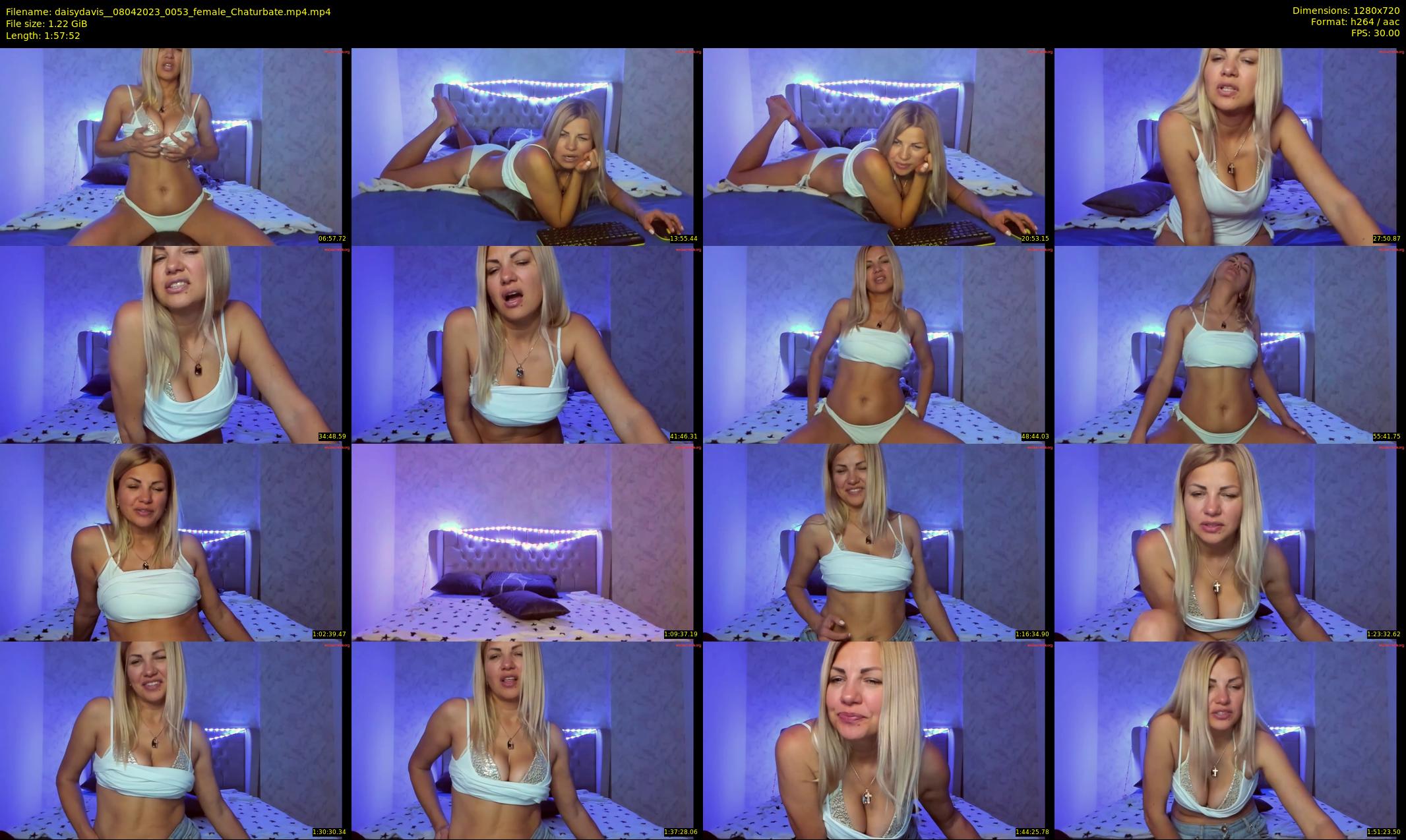 daisydavis_ — 118 minute Chaturbate female cam show recording, 720p, Apr 8, 2023