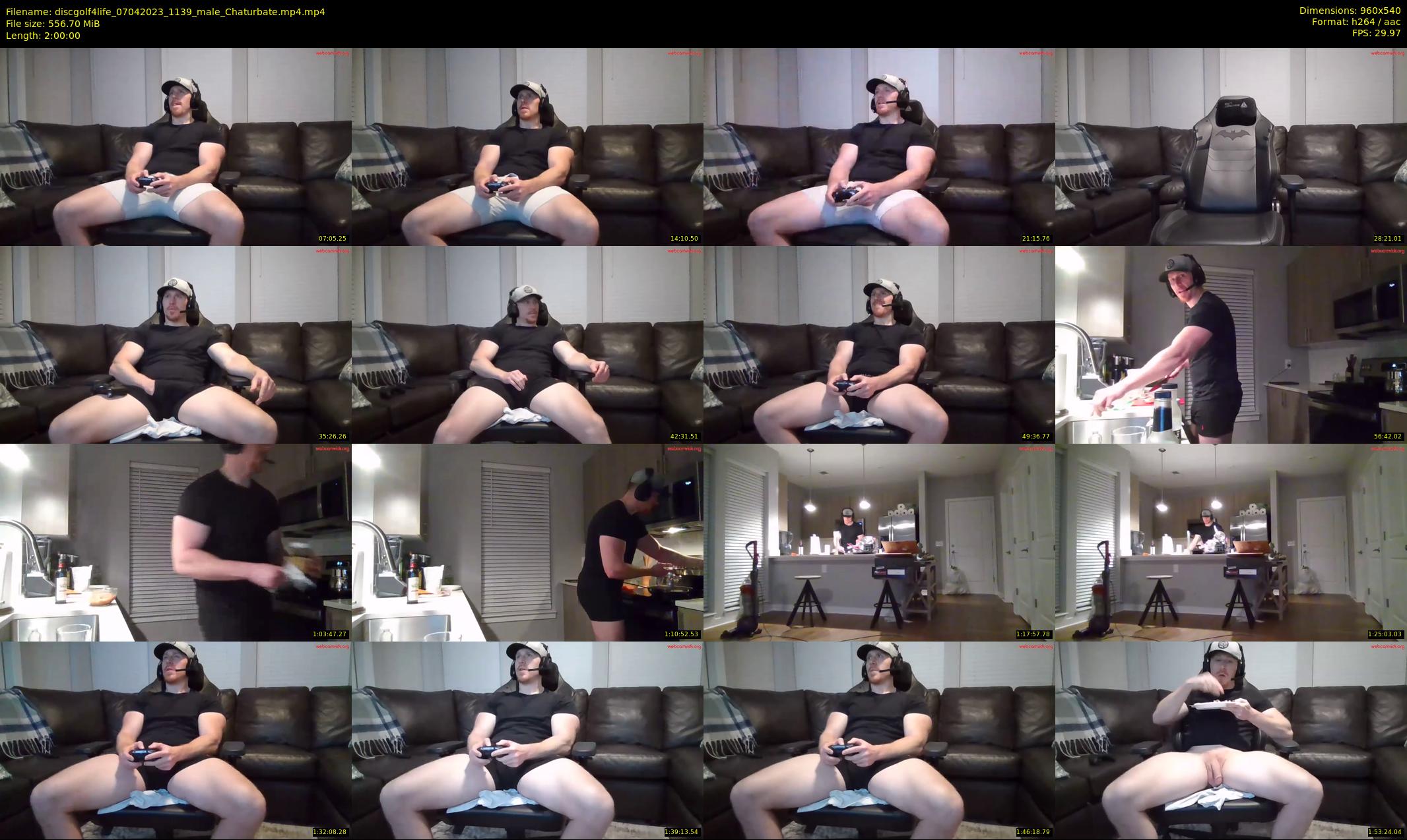 discgolf4life — 120 minute Chaturbate male cam show recording, 480p, Apr 7, 2023