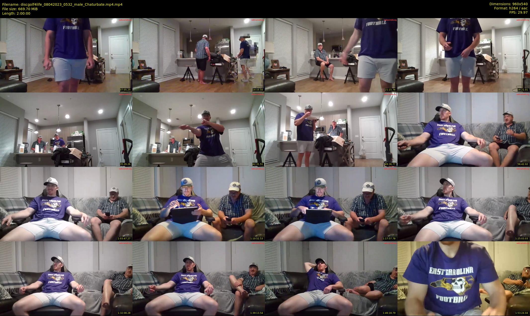 discgolf4life — 120 minute Chaturbate male cam show recording, 480p, Apr 8, 2023