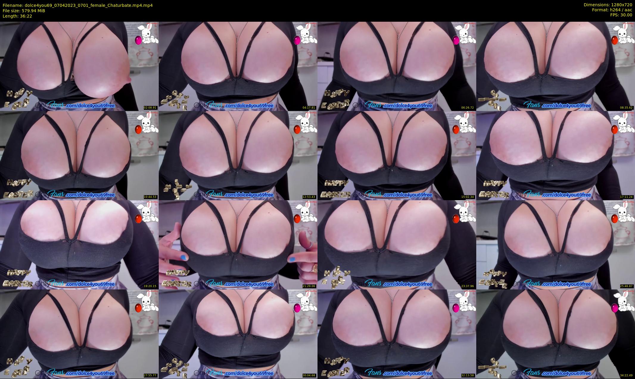 dolce4you69 — 37 minute Chaturbate female cam show recording, 720p, Apr 7, 2023