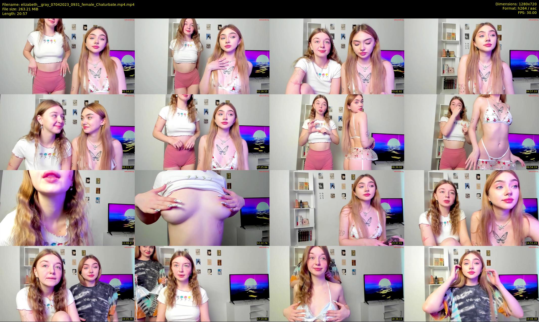 elizabeth__gray — 21 minute Chaturbate female cam show recording, 720p, Apr 7, 2023