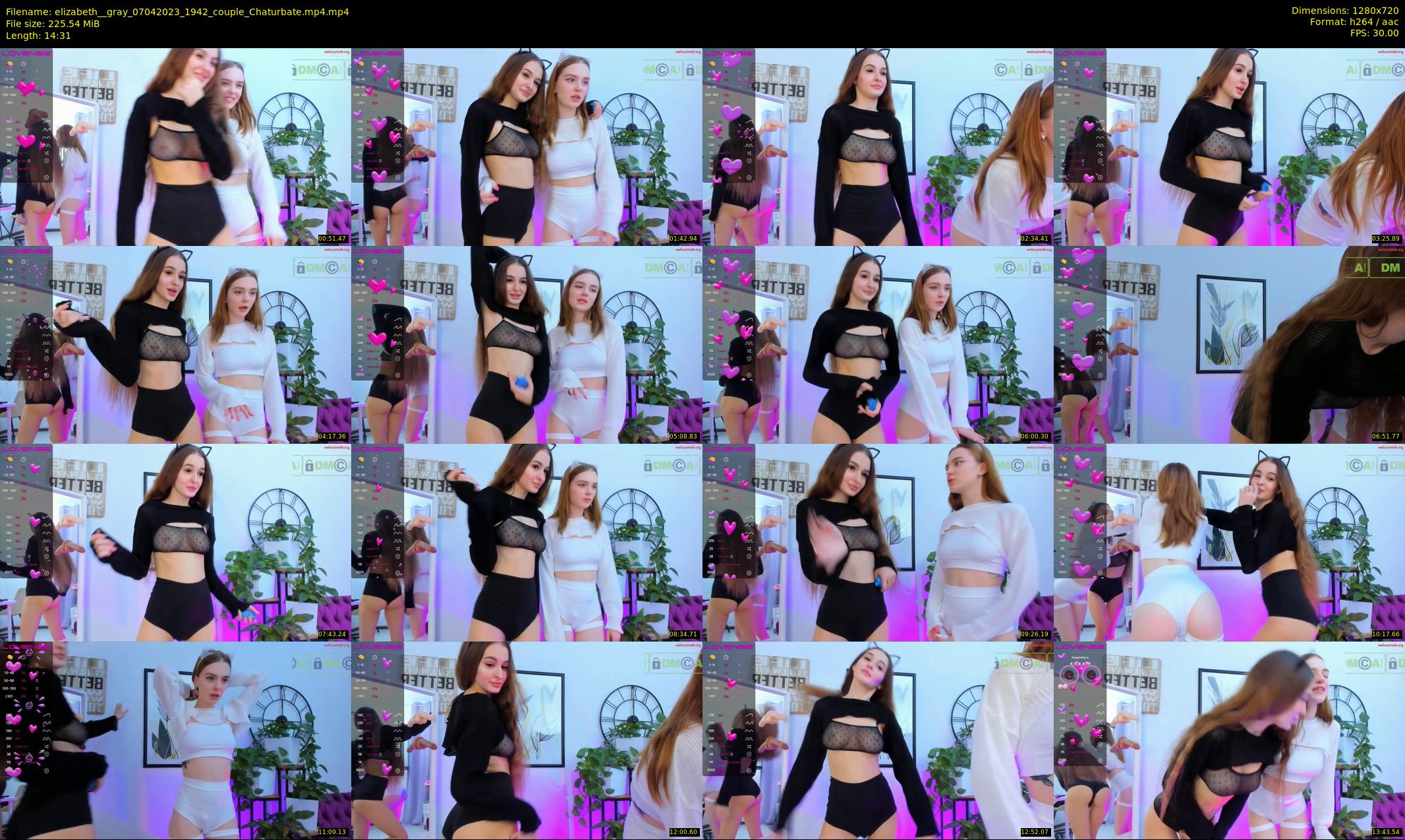 elizabeth__gray — 15 minute Chaturbate female cam show recording, 720p, Apr 7, 2023