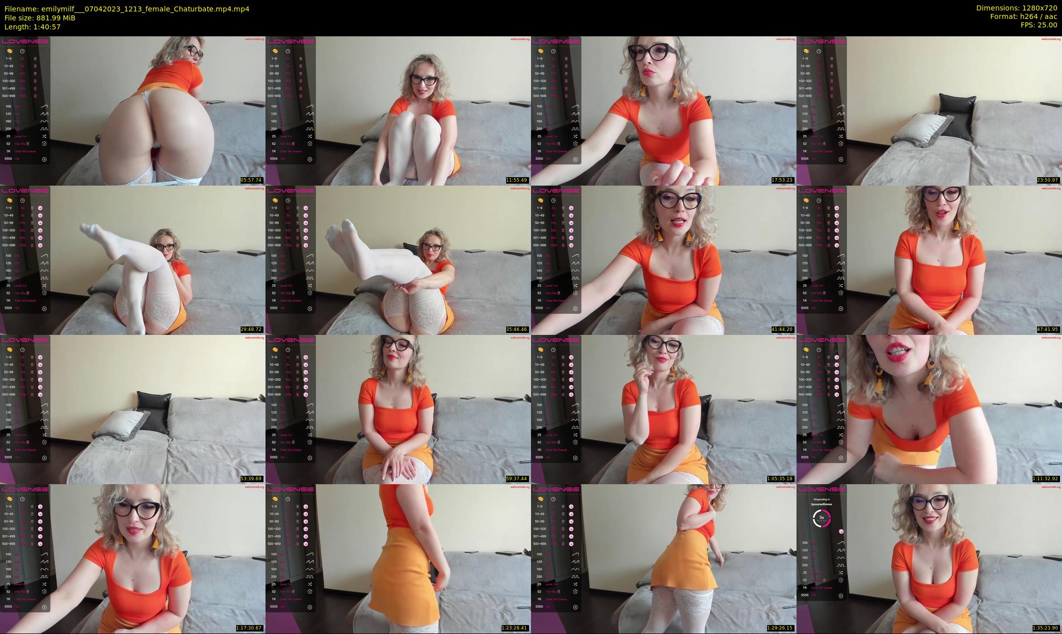 emilymilf__ — 101 minute Chaturbate female cam show recording, 720p, Apr 7, 2023