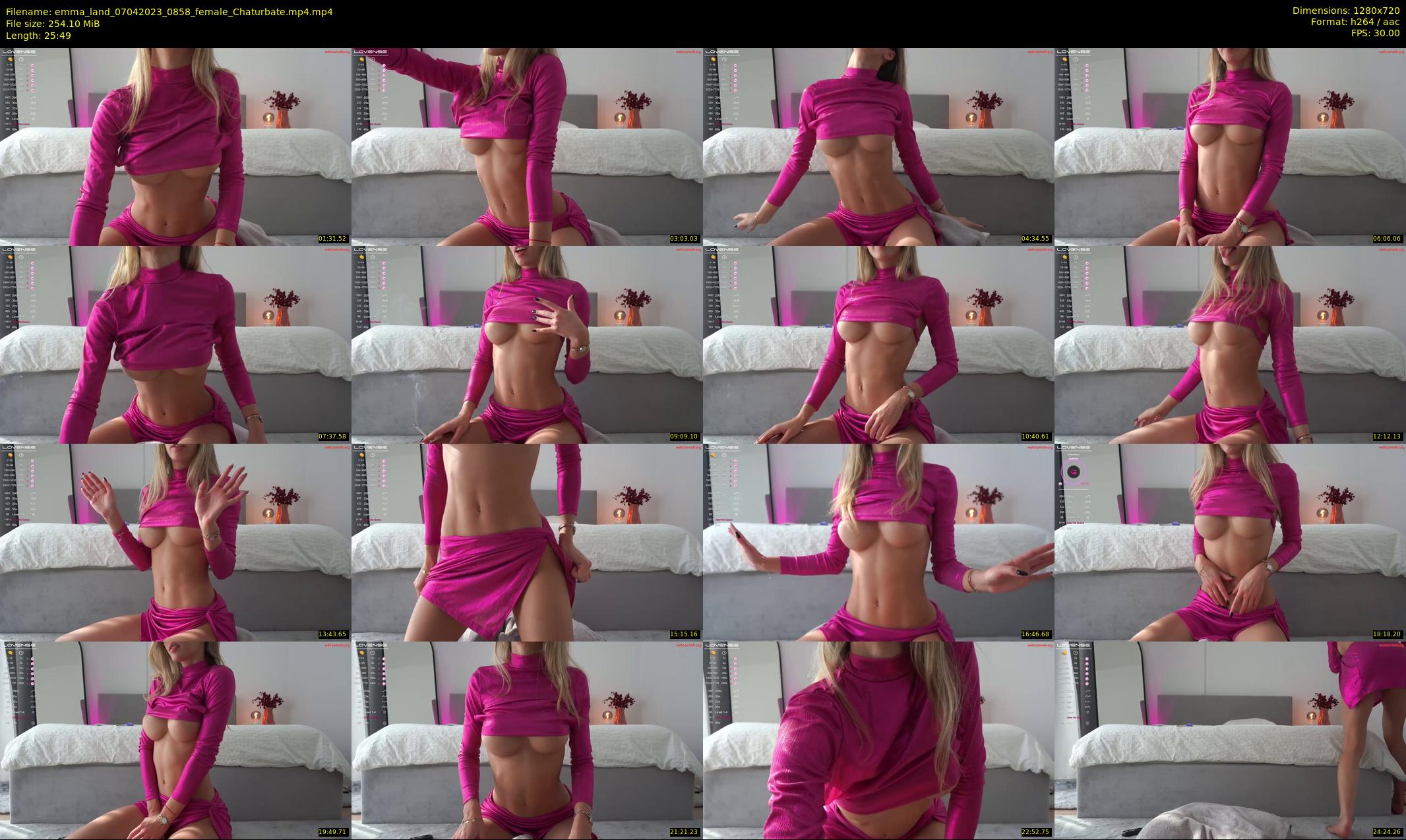 emma_land — 26 minute Chaturbate female cam show recording, 720p, Apr 7, 2023