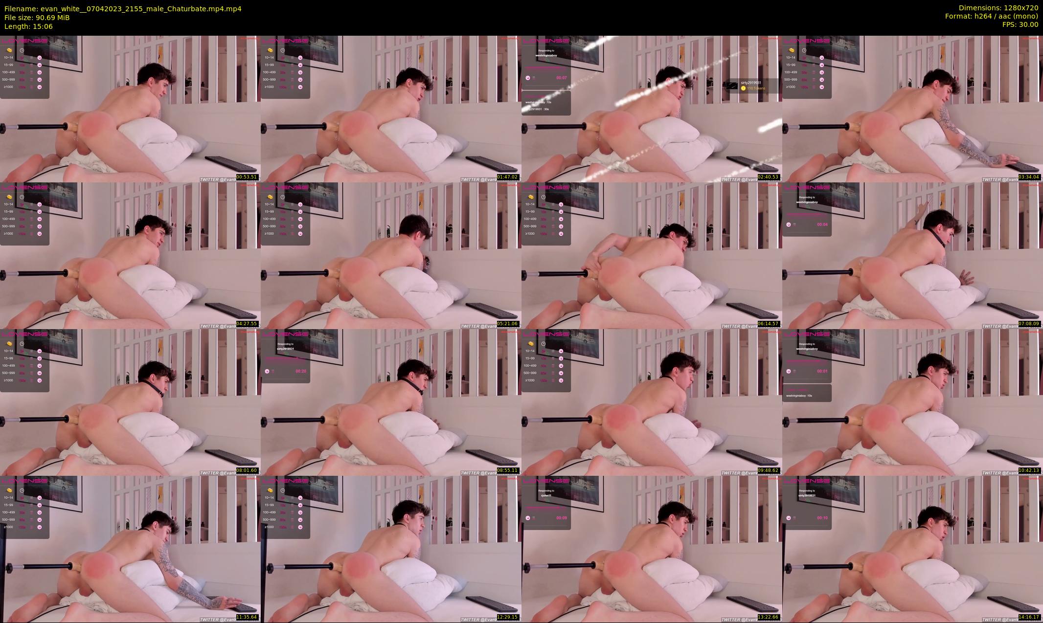 evan_white_ — 16 minute Chaturbate male cam show recording, 720p, Apr 7, 2023