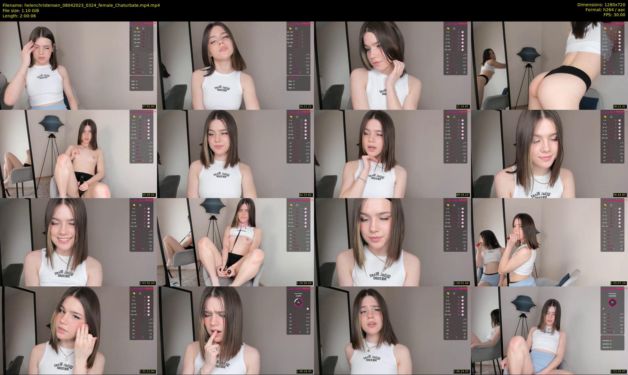 helenchristensen — 121 minute Chaturbate female cam show recording, 720p, Apr 8, 2023