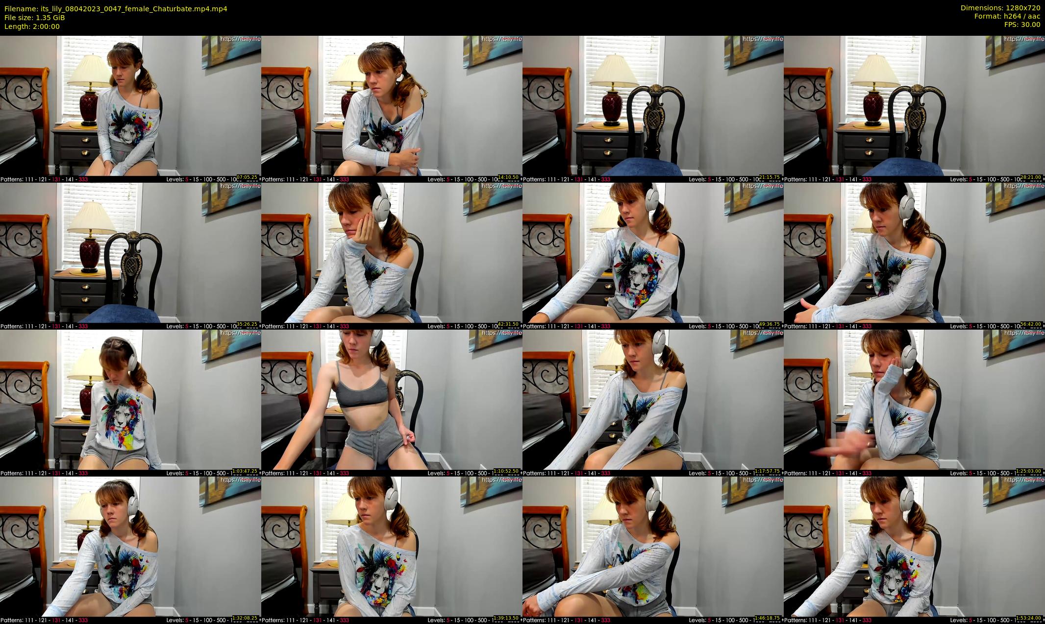 its_lily — 120 minute Chaturbate female cam show recording, 720p, Apr 8, 2023