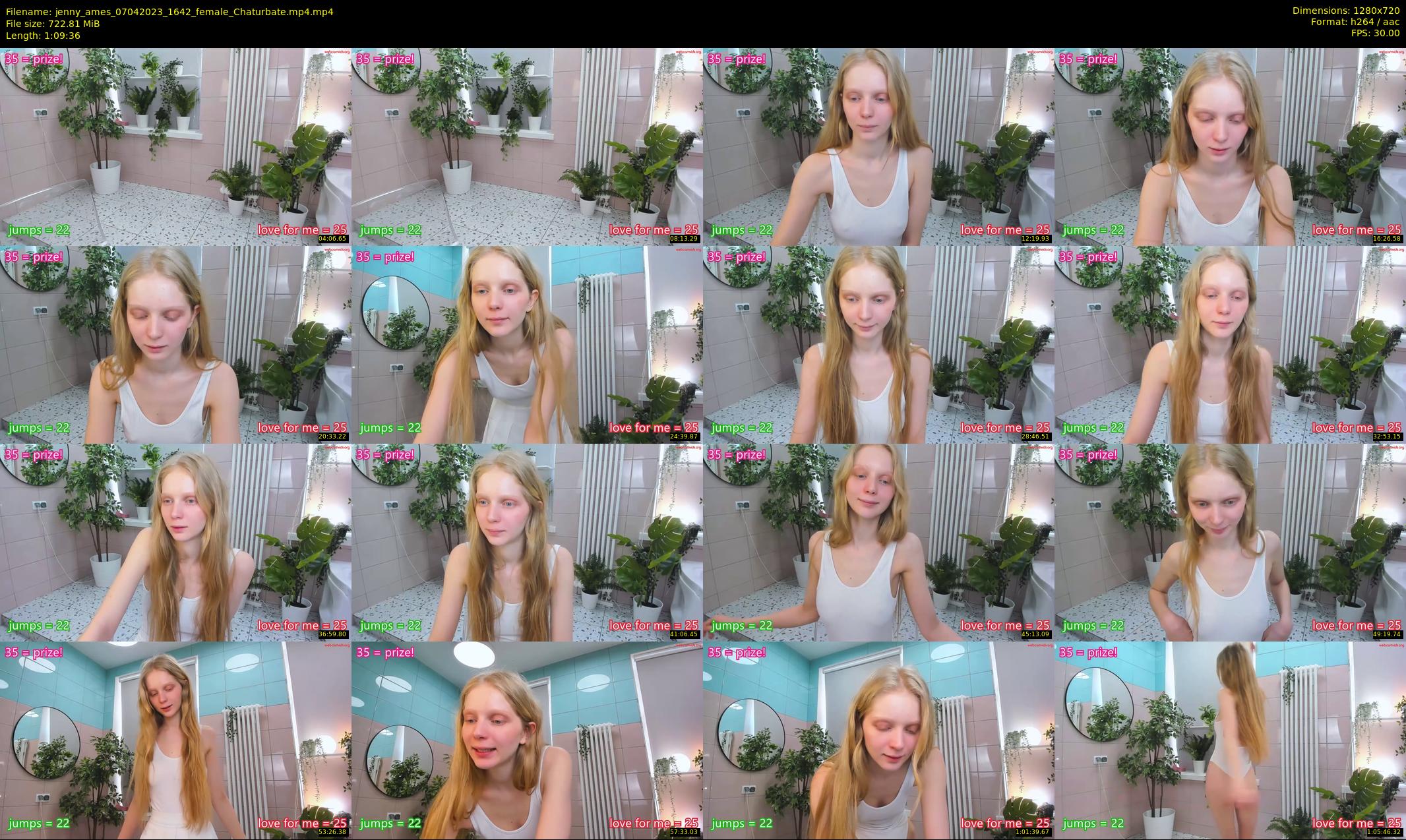 jenny_ames — 70 minute Chaturbate female cam show recording, 720p, Apr 7, 2023