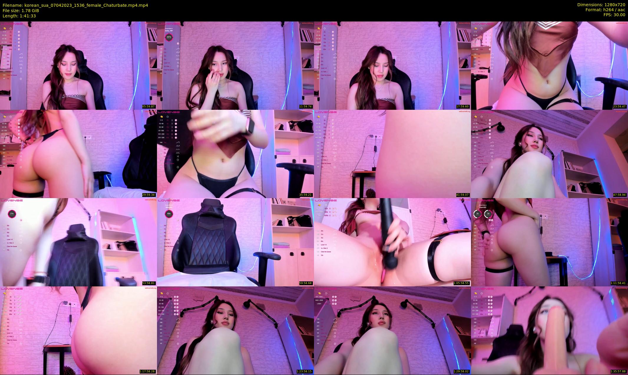 korean_sua — 102 minute Chaturbate female cam show recording, 720p, Apr 7, 2023