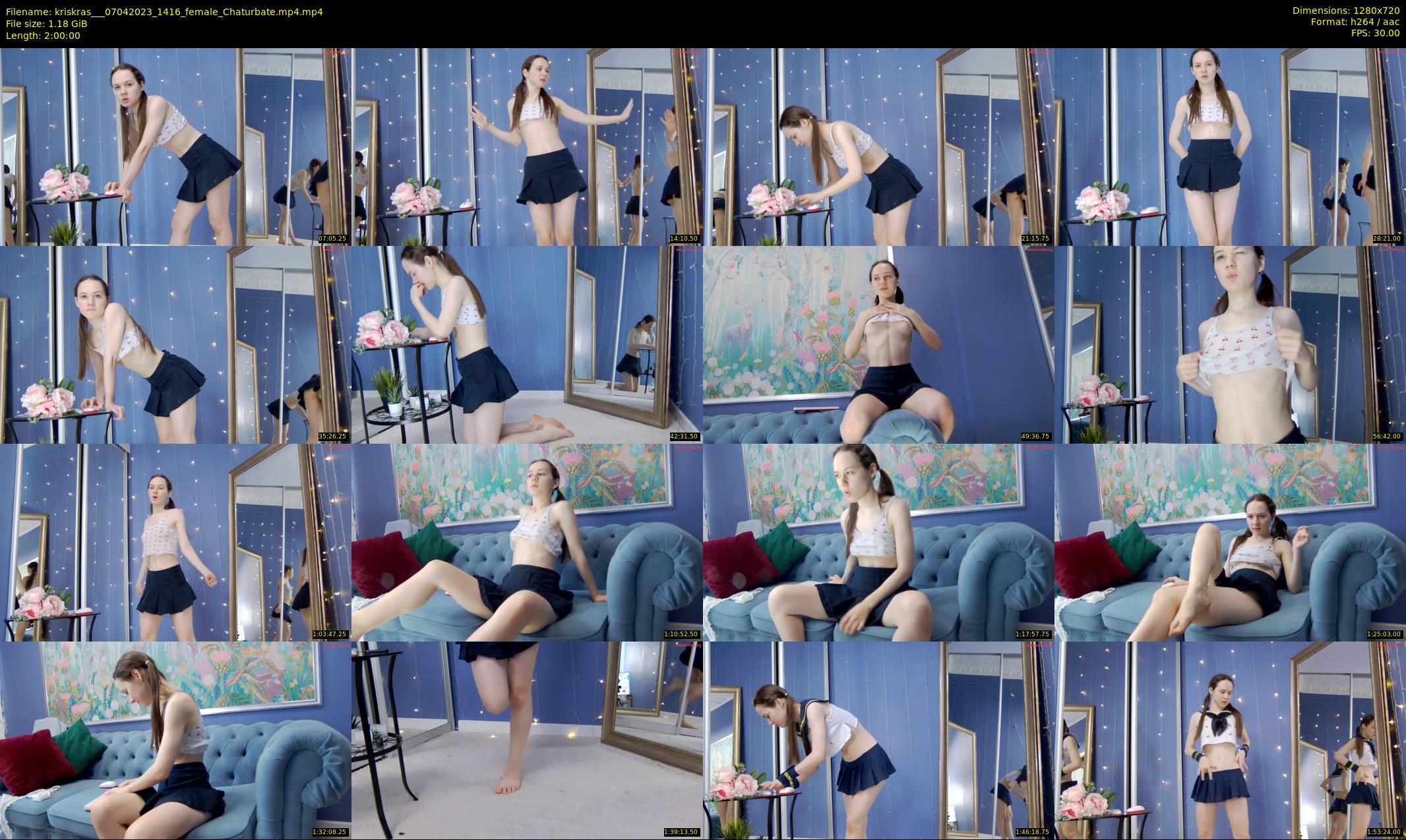 kriskras__ — 120 minute Chaturbate female cam show recording, 720p, Apr 7, 2023