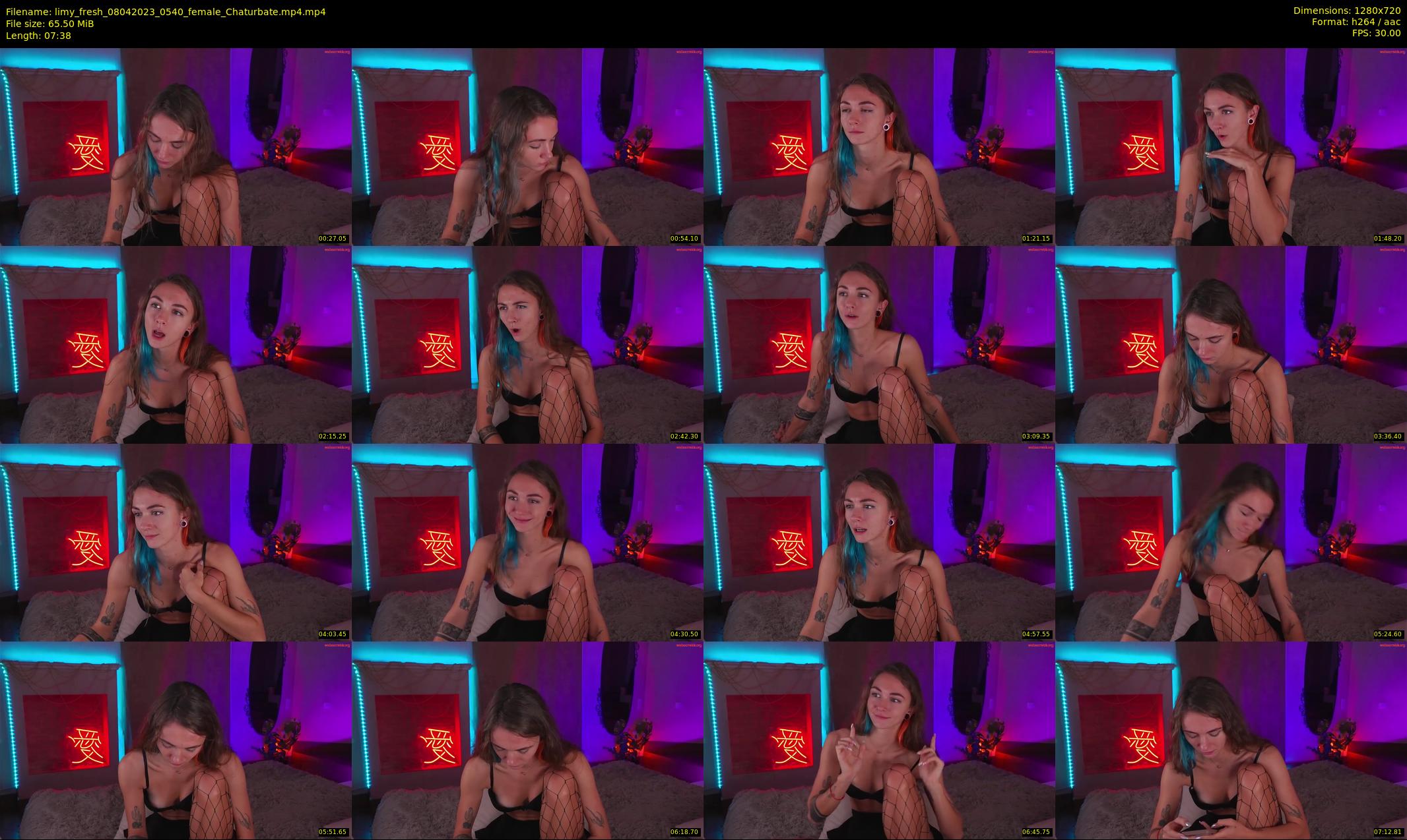 limy_fresh — 8 minute Chaturbate female cam show recording, 720p, Apr 8, 2023