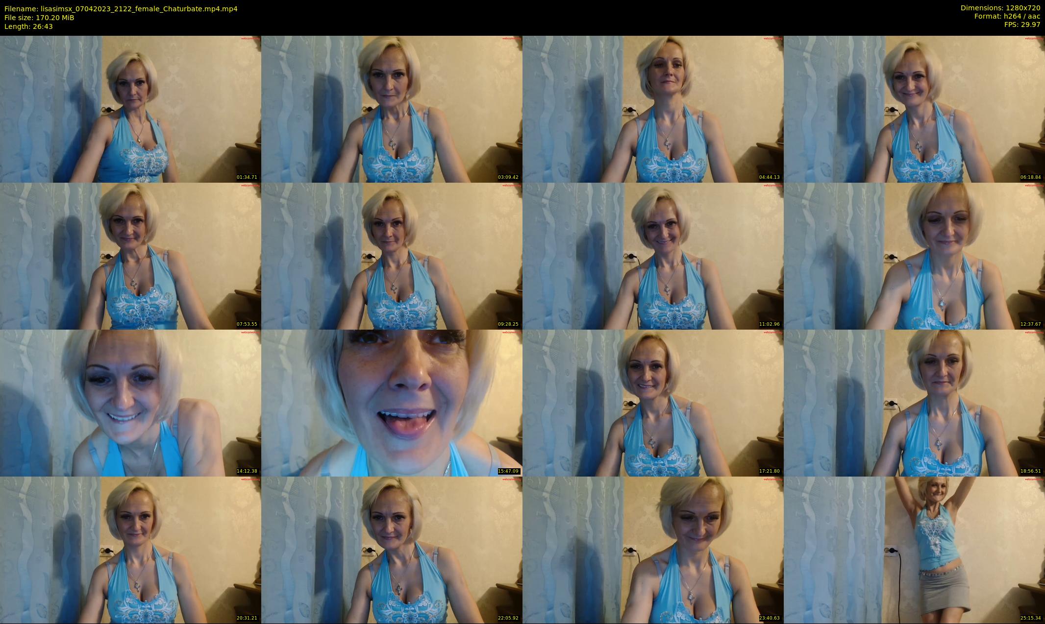 lisasimsx — 27 minute Chaturbate female cam show recording, 720p, Apr 7, 2023