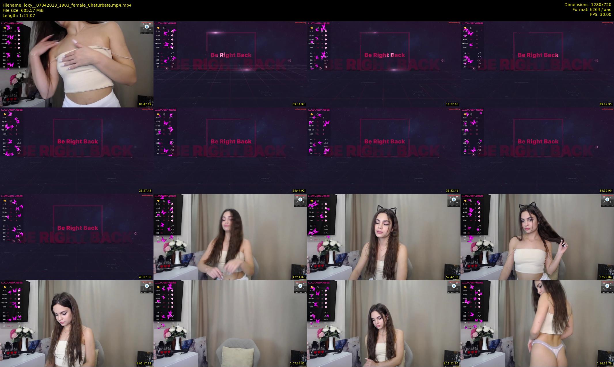 loxy_ — 82 minute Chaturbate female cam show recording, 720p, Apr 7, 2023