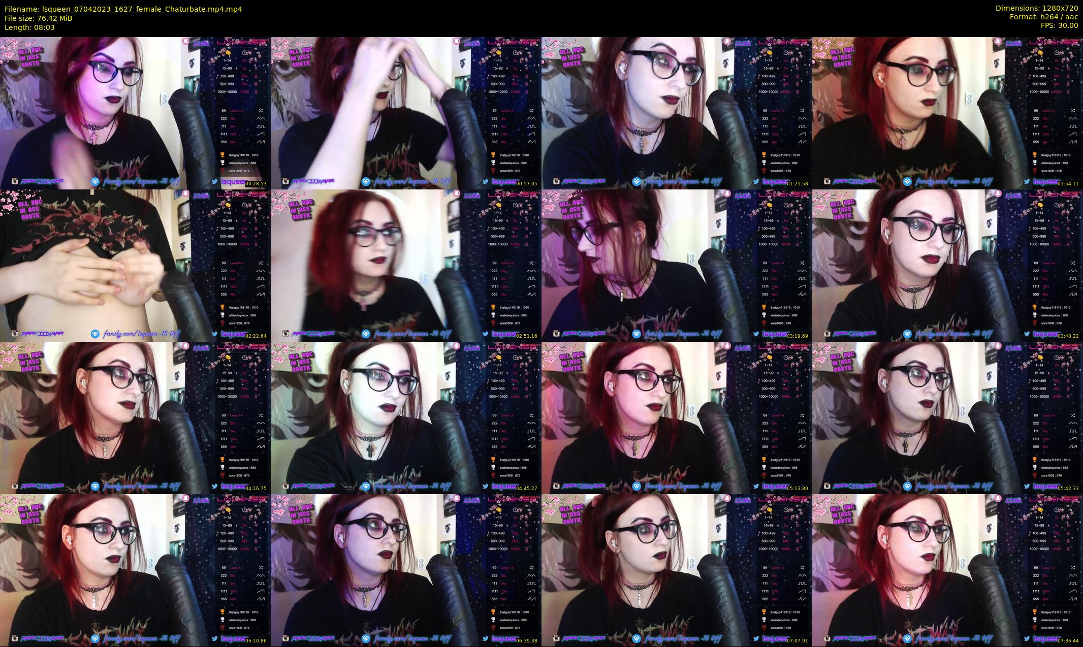 lsqueen — 9 minute Chaturbate female cam show recording, 720p, Apr 7, 2023