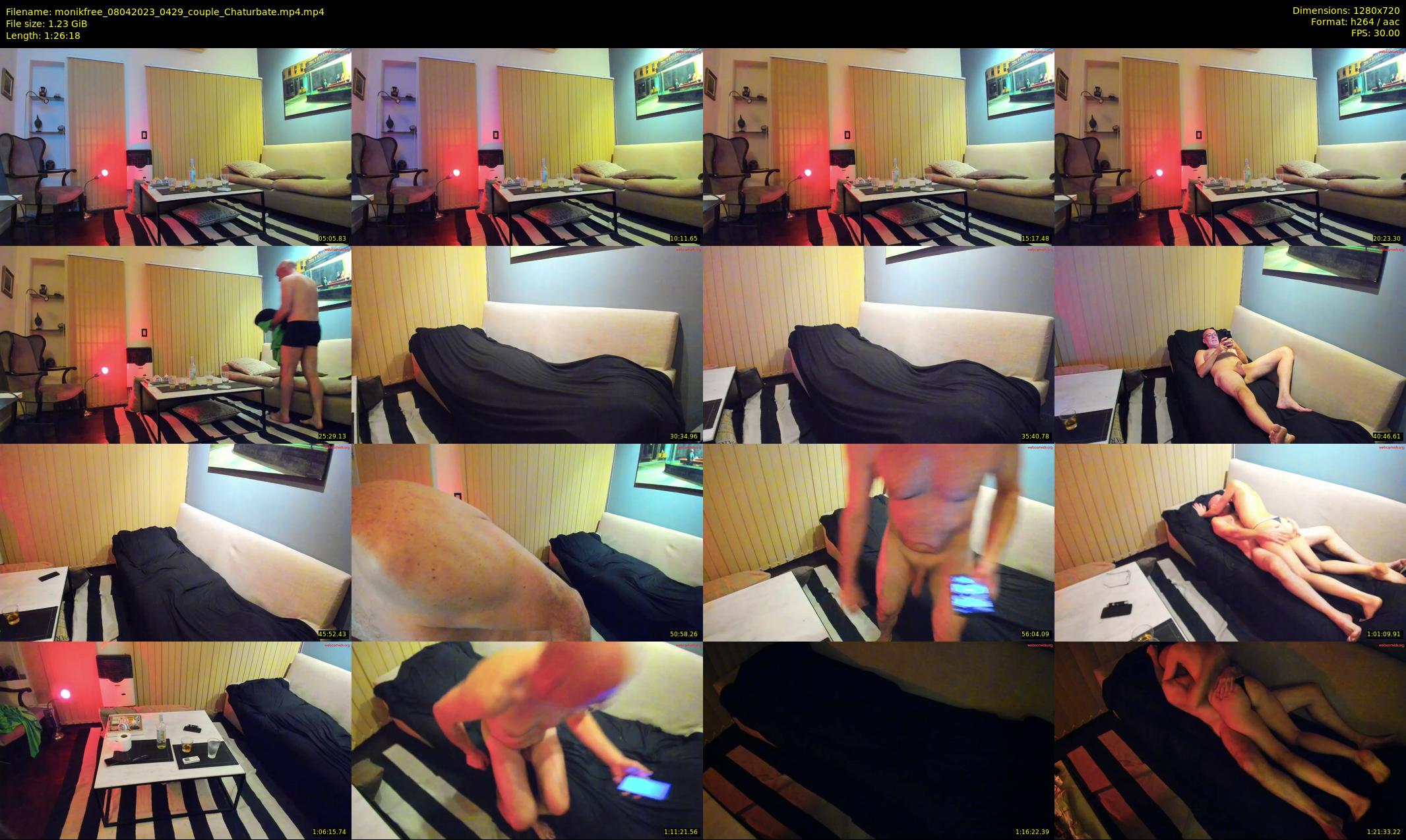 monikfree — 87 minute Chaturbate couple cam show recording, 720p, Apr 8, 2023