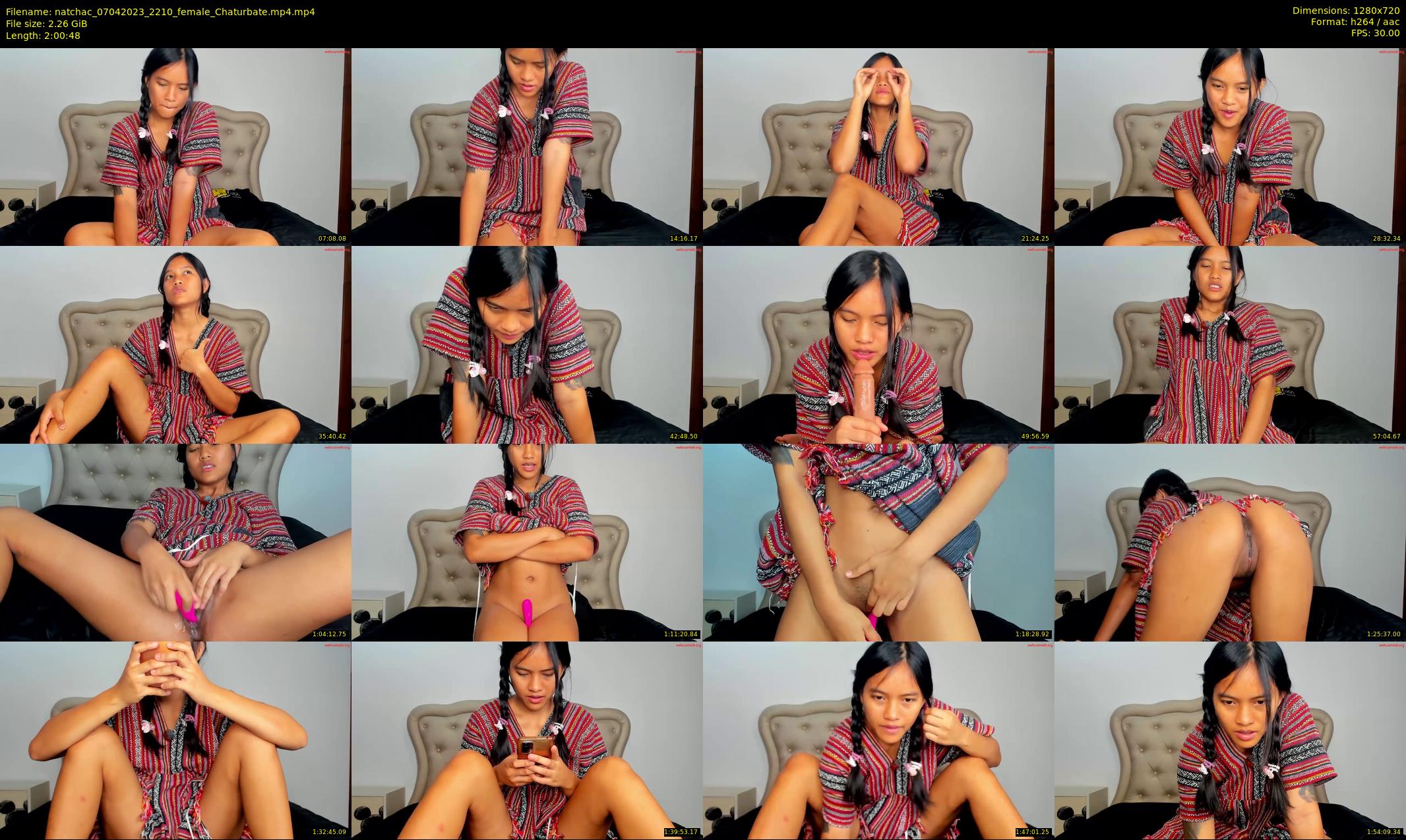 natchac — 121 minute Chaturbate female cam show recording, 720p, Apr 7, 2023