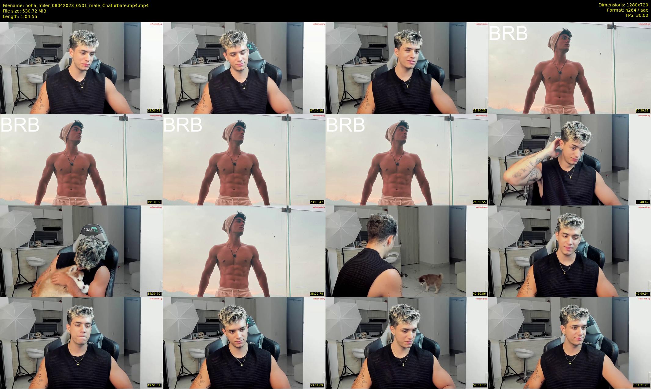 noha_miler — 65 minute Chaturbate male cam show recording, 720p, Apr 8, 2023