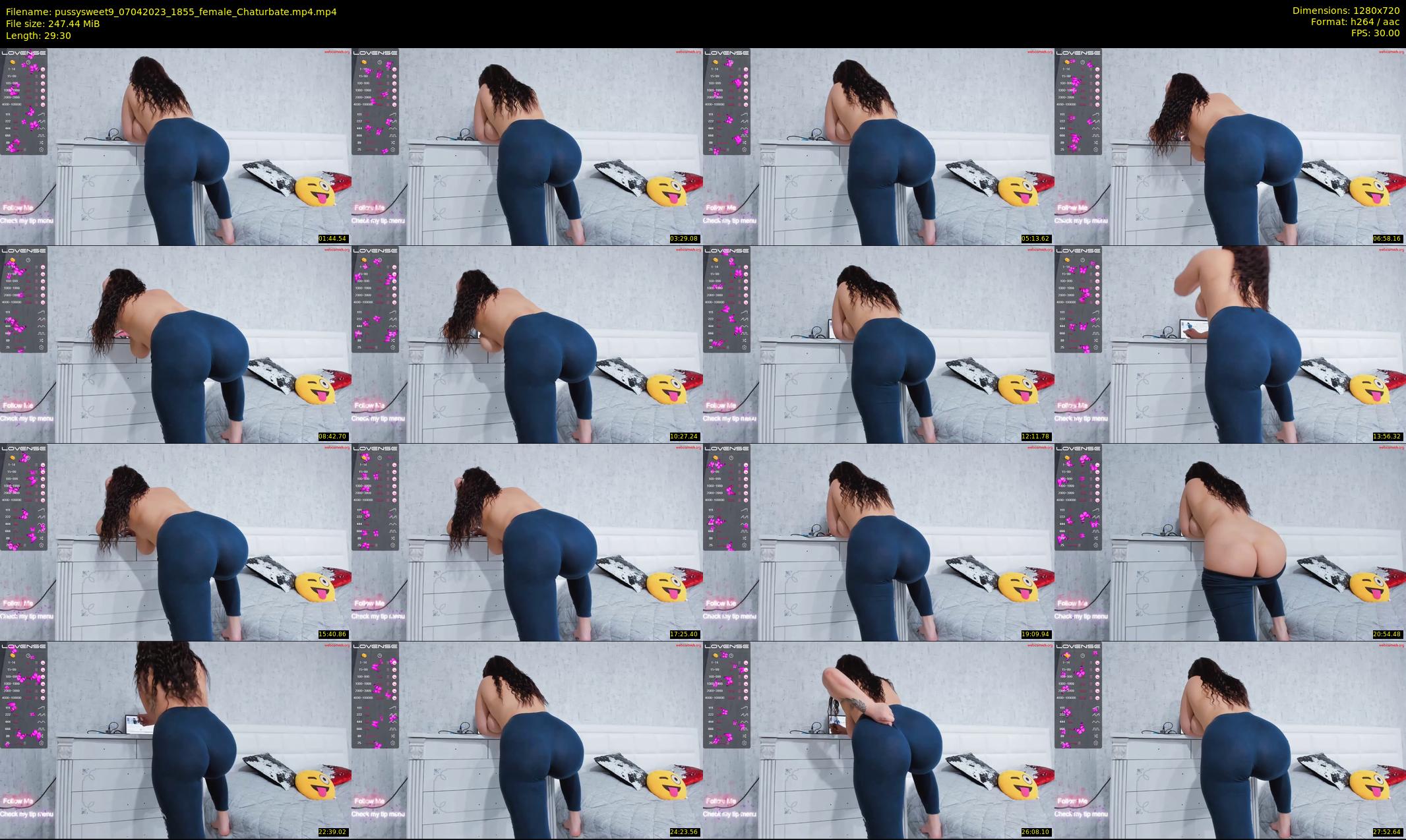 pussysweet9 — 30 minute Chaturbate female cam show recording, 720p, Apr 7, 2023