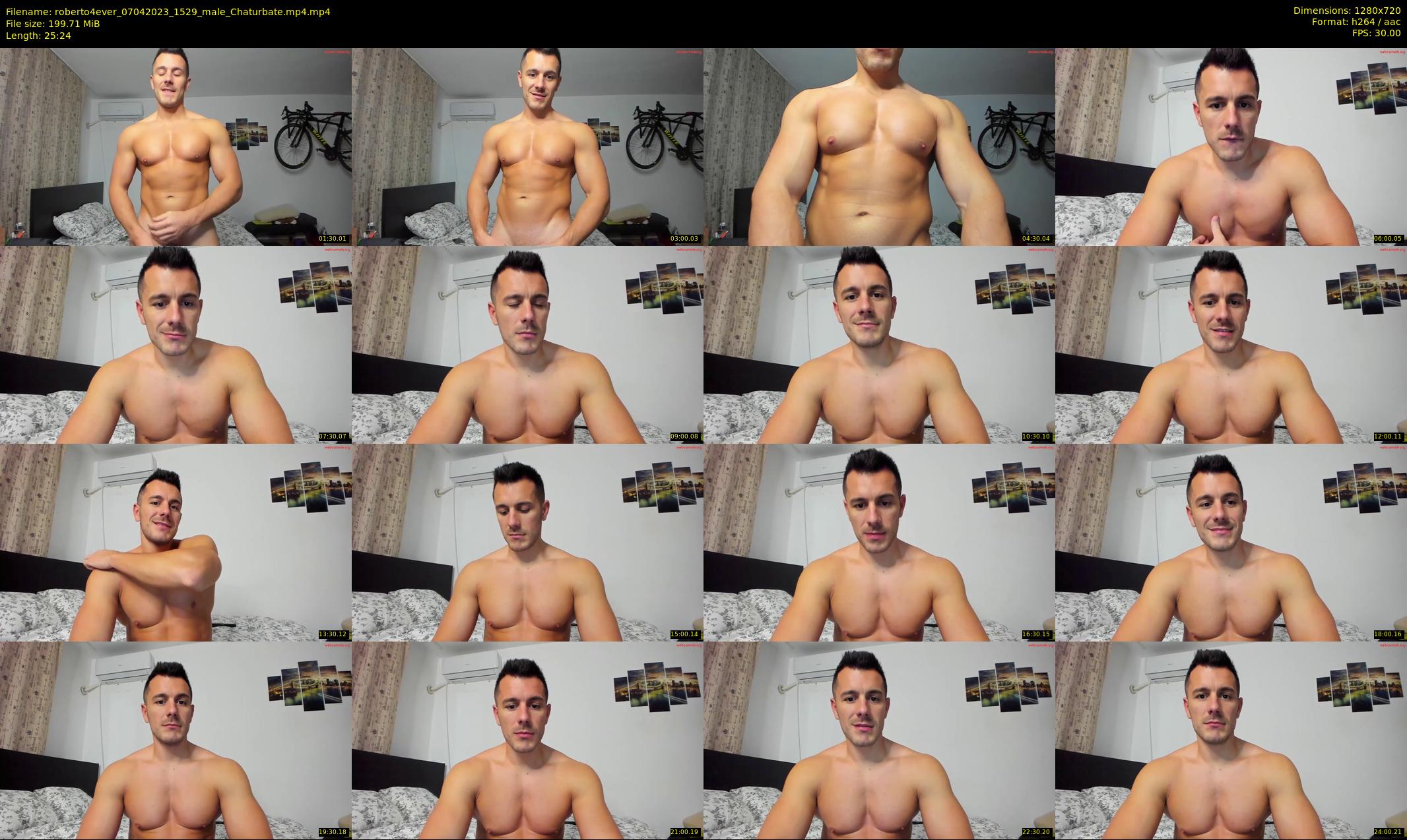 roberto4ever — 26 minute Chaturbate male cam show recording, 720p, Apr 7, 2023
