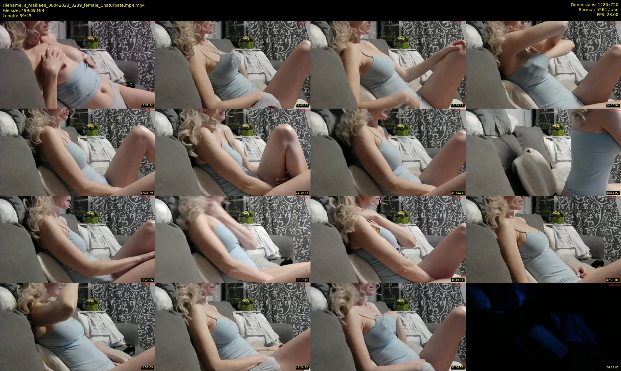 s_mailleee — 60 minute Chaturbate female cam show recording, 720p, Apr 8, 2023