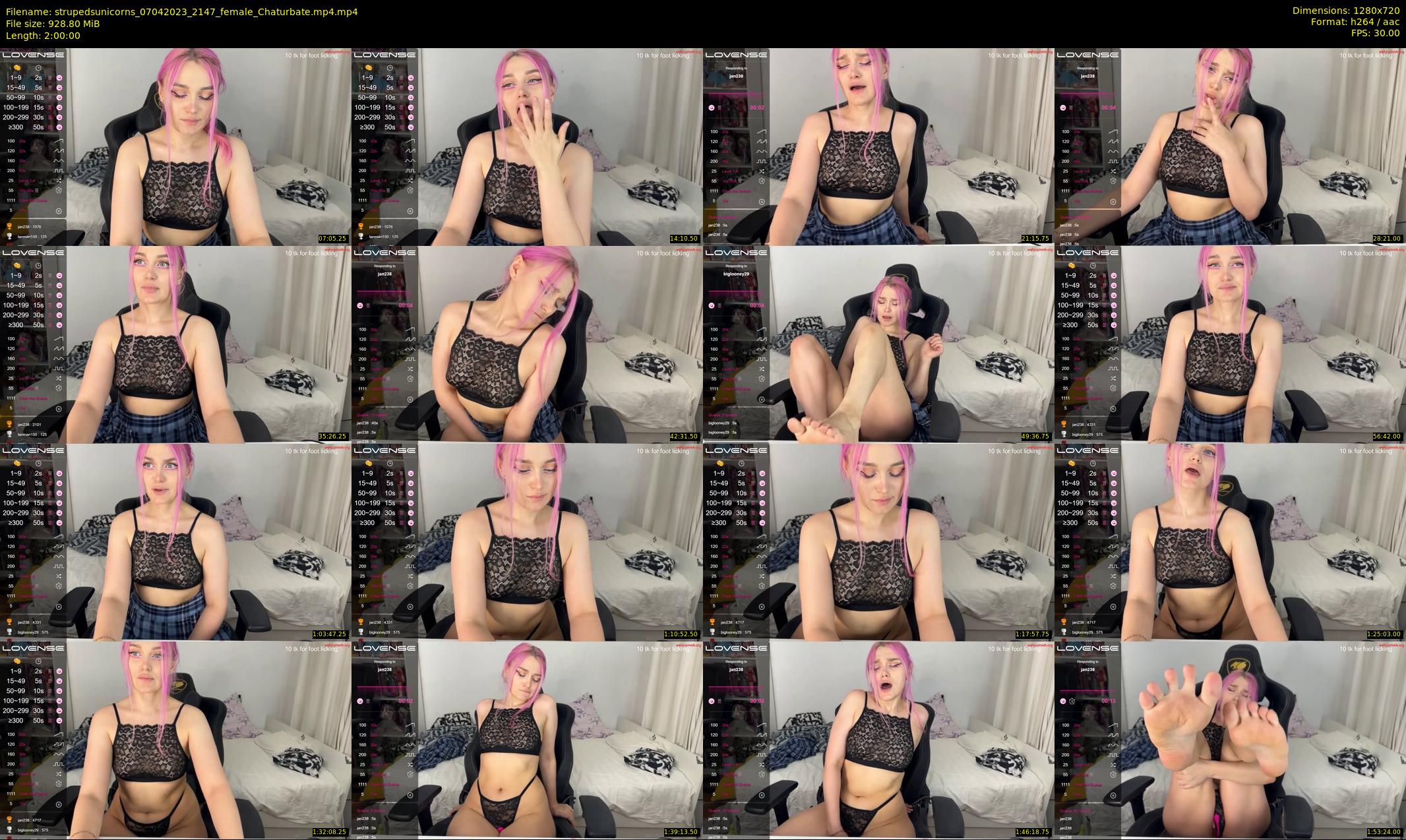 strupedsunicorns — 120 minute Chaturbate couple cam show recording, 720p, Apr 7, 2023