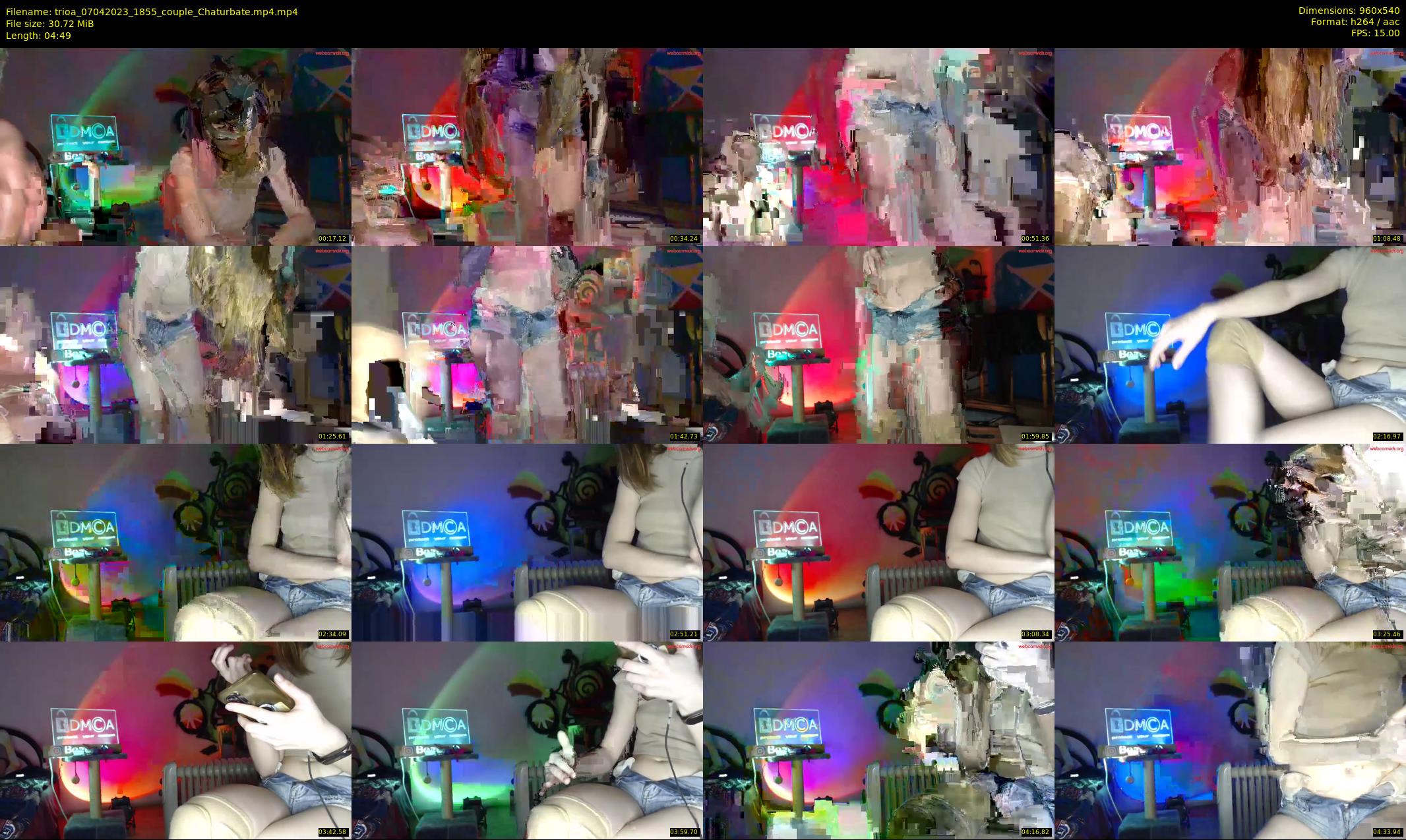 trioa — 5 minute Chaturbate couple cam show recording, 480p, Apr 7, 2023