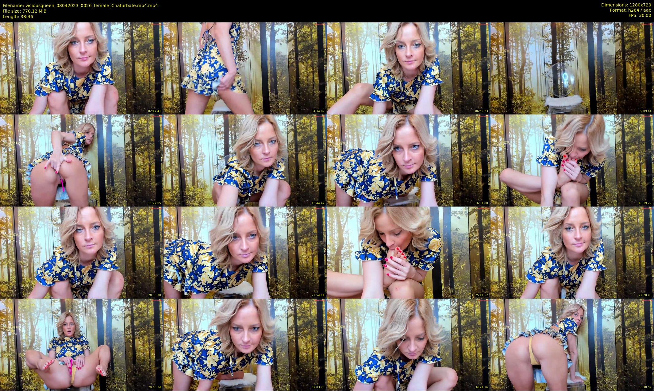 viciousqueen — 39 minute Chaturbate female cam show recording, 720p, Apr 8, 2023