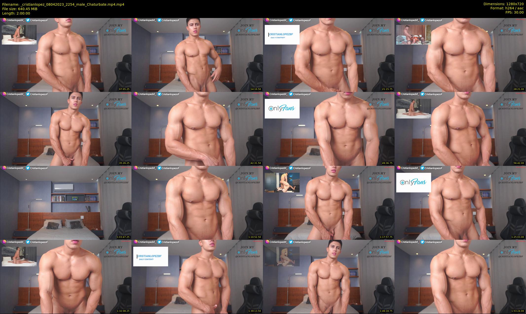_cristianlopez — 120 minute Chaturbate male cam show recording, 720p, Apr 8, 2023
